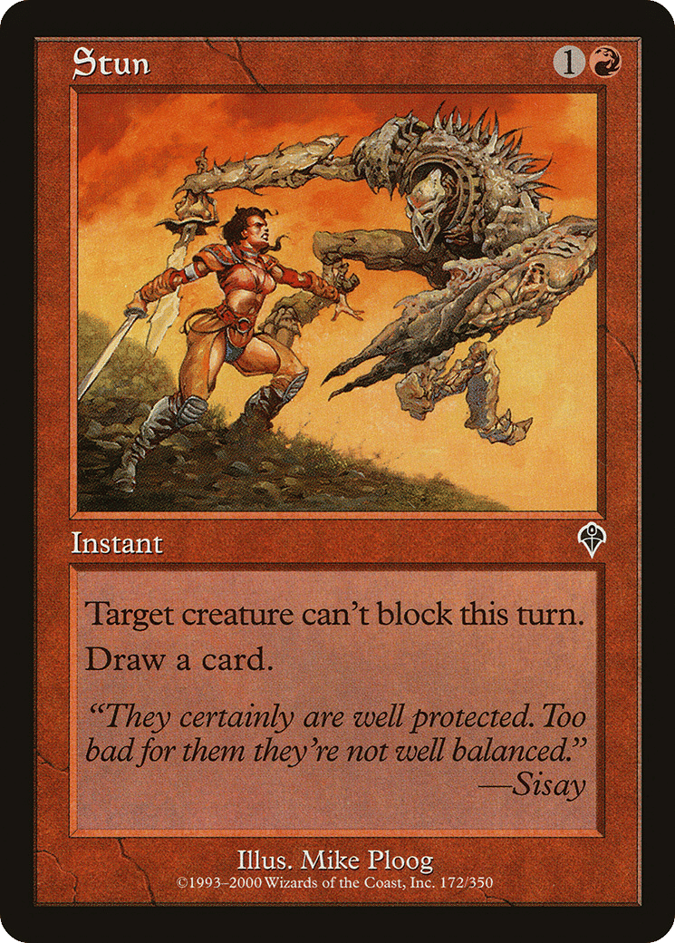 Stun — Invasion — Magic: The Gathering