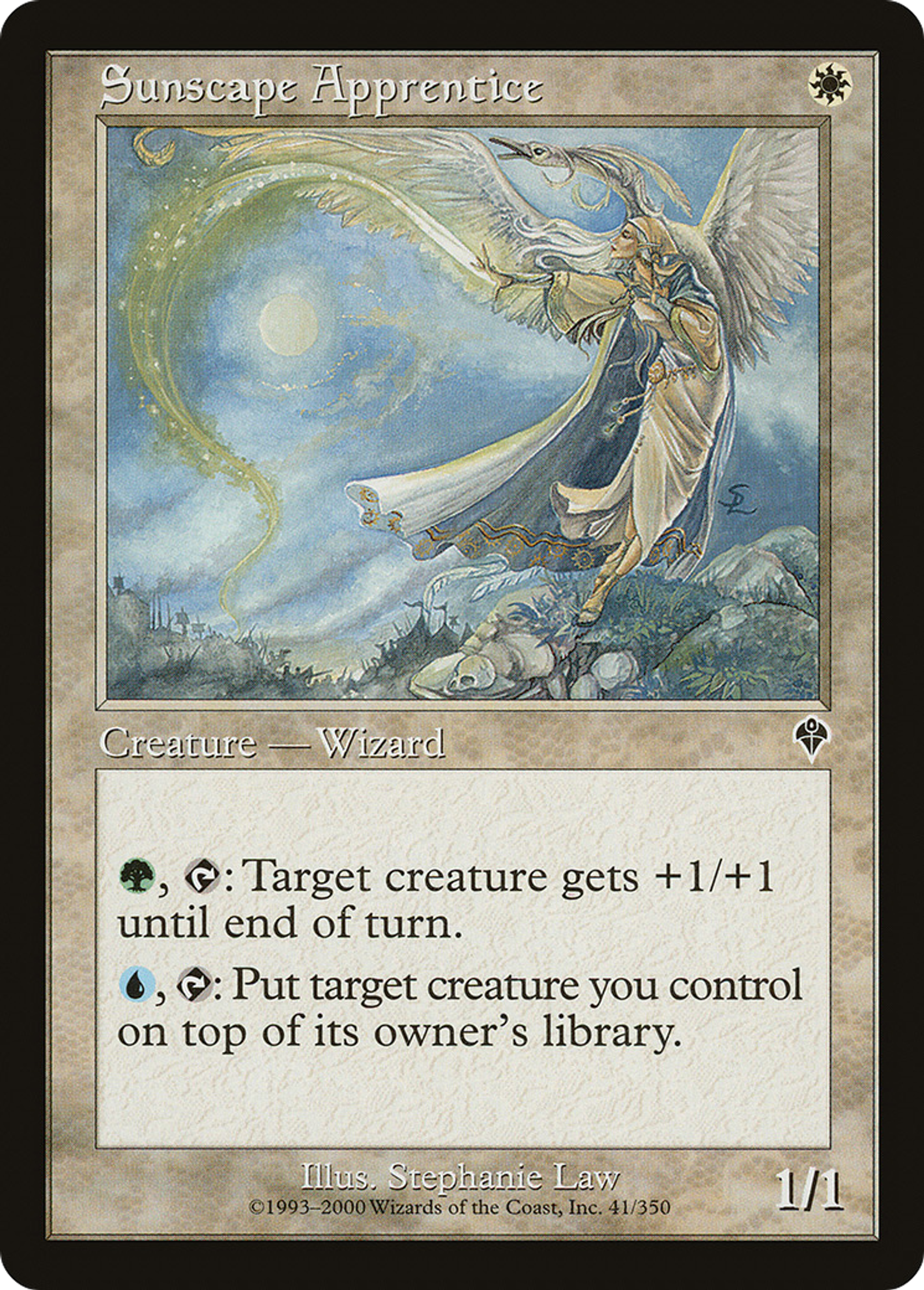 Sunscape Apprentice — Invasion — Magic: The Gathering