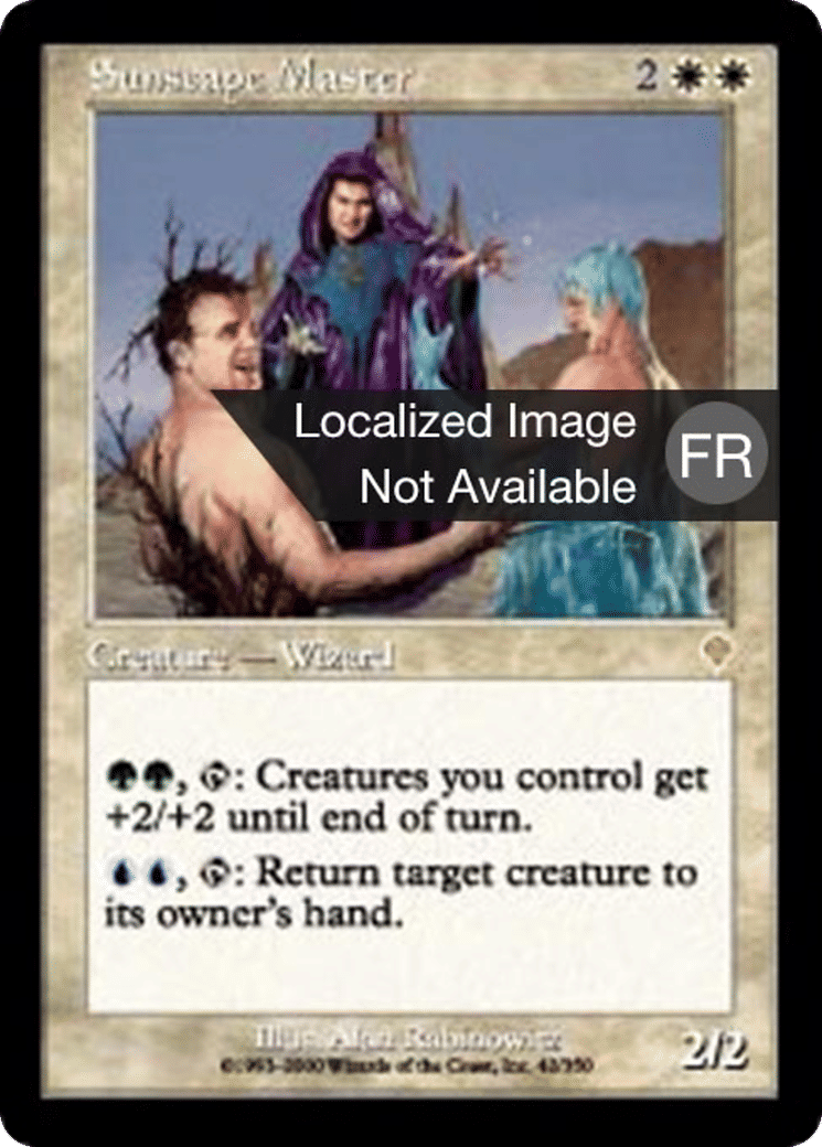 Maître solisophe — Invasion — Magic: The Gathering