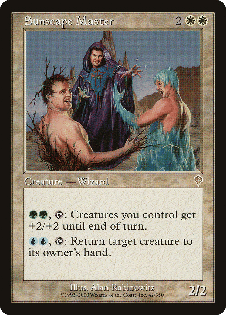 Sunscape Master — Invasion — Magic: The Gathering