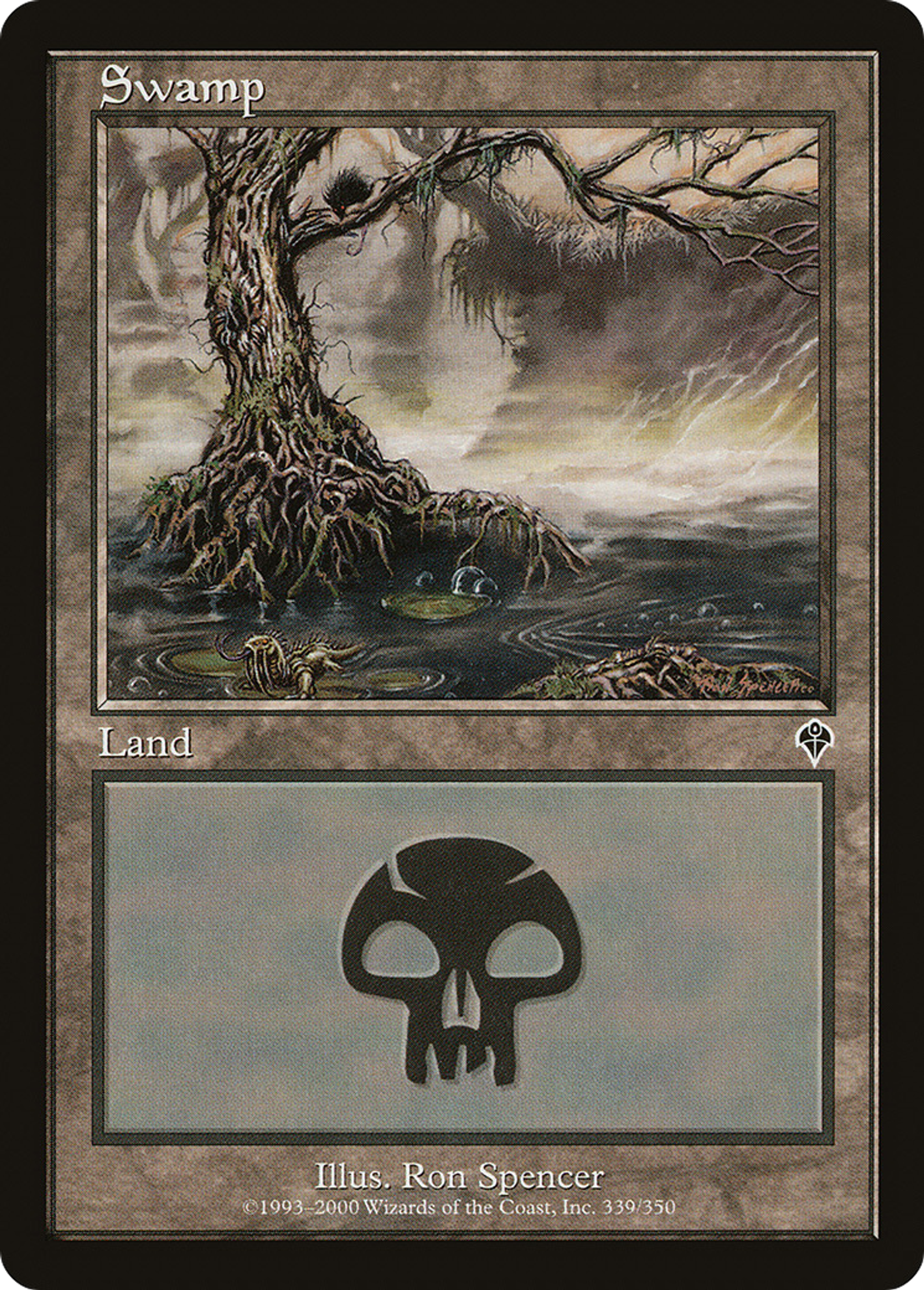 Swamp — Invasion — Magic: The Gathering