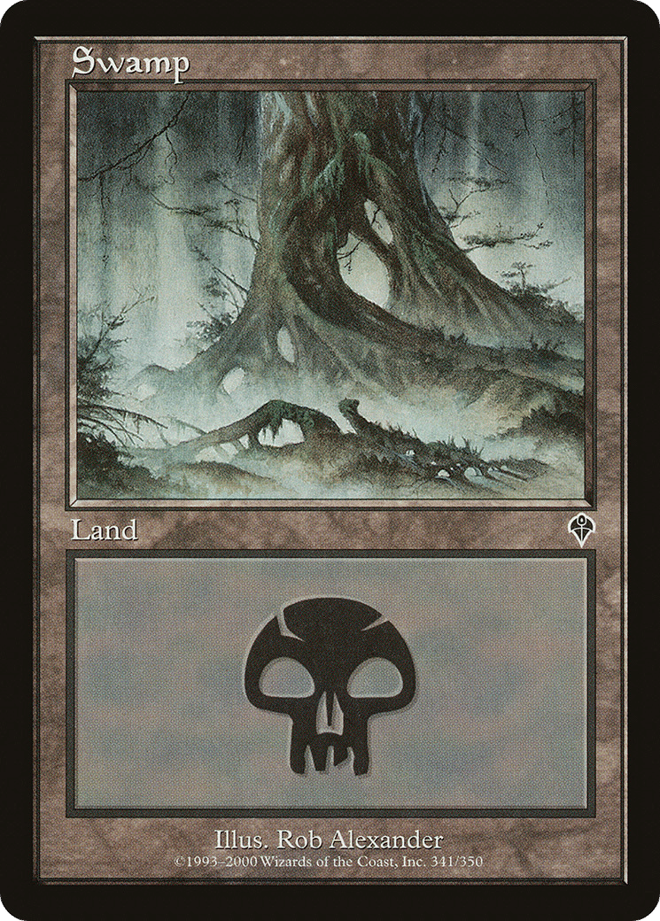 Swamp — Invasion — Magic: The Gathering