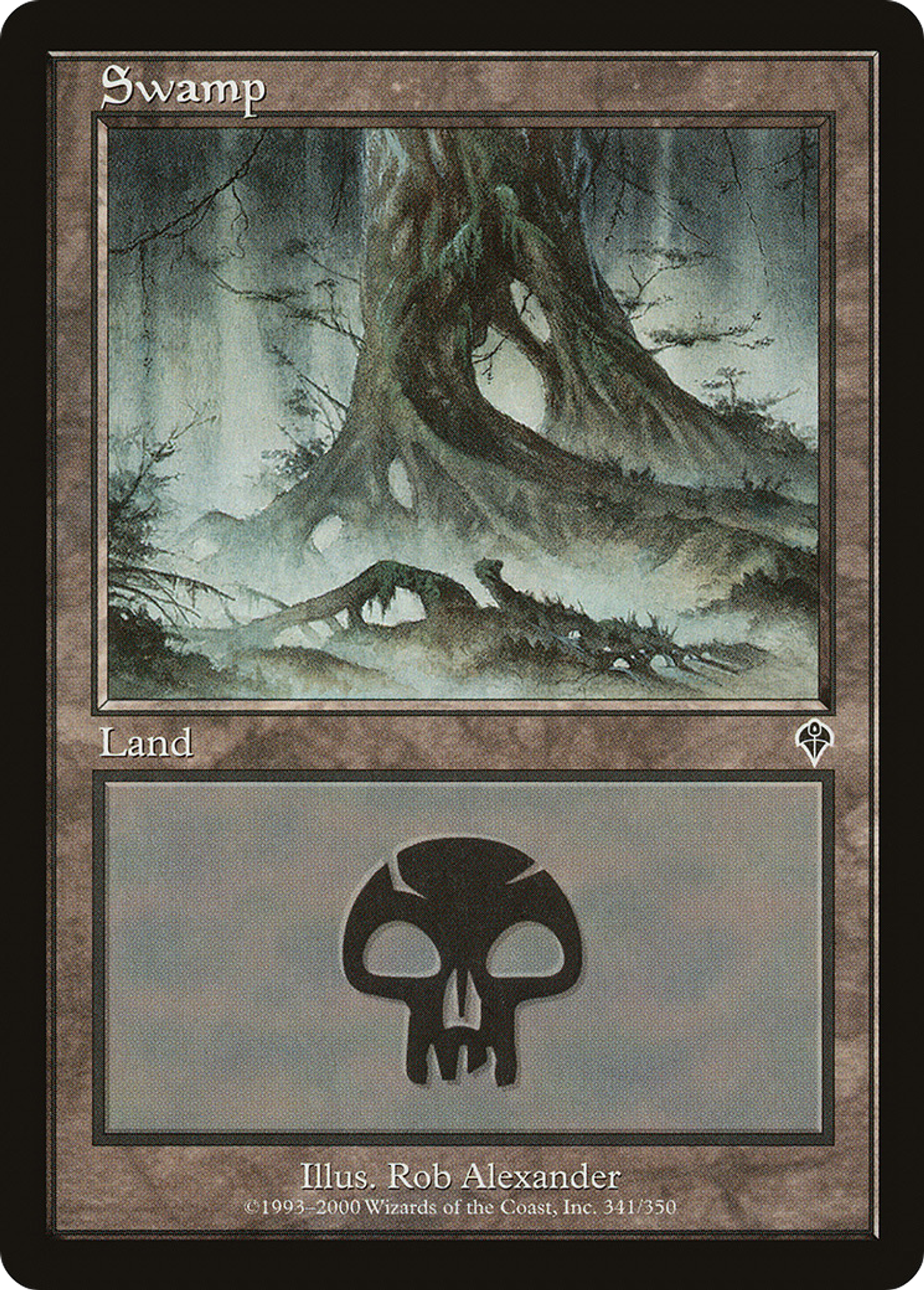 Swamp — Invasion — Magic: The Gathering