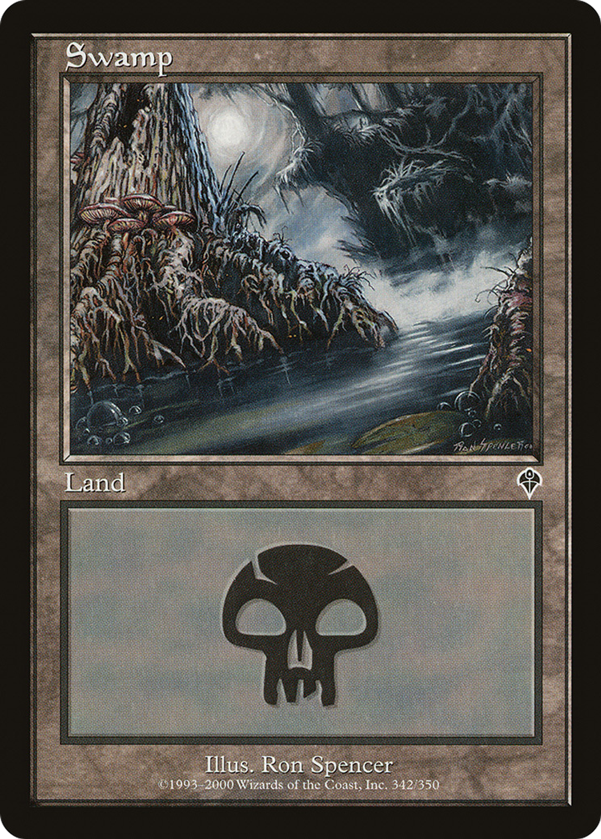 Swamp — Invasion — Magic: The Gathering