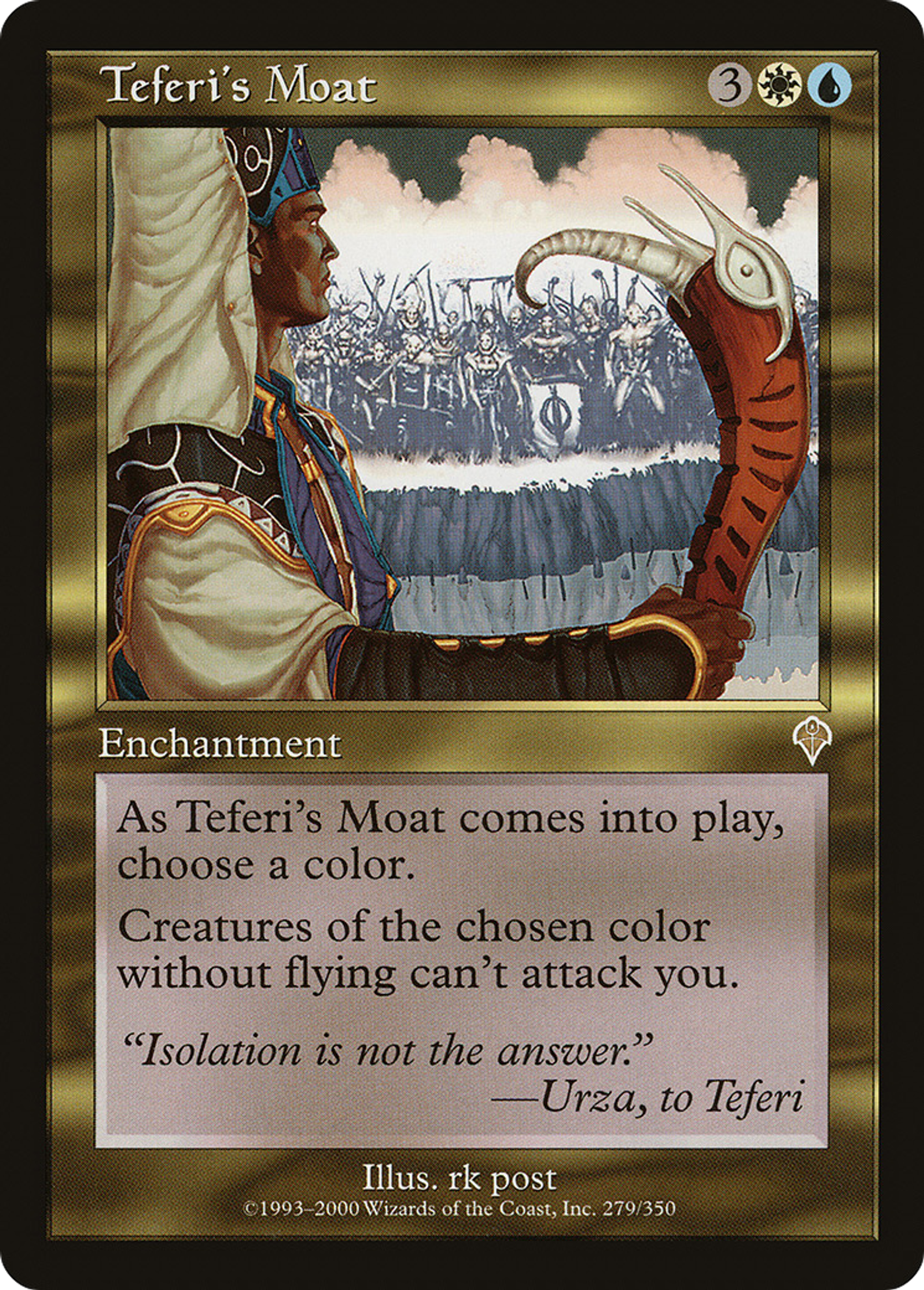 Teferi's Moat — Invasion — Magic: The Gathering