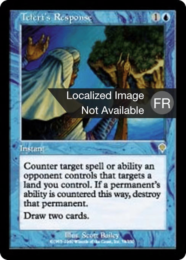 Réponse selon Téfeiri — Invasion — Magic: The Gathering