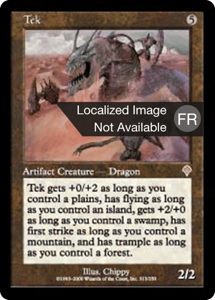 Tek — Invasion — Magic: The Gathering