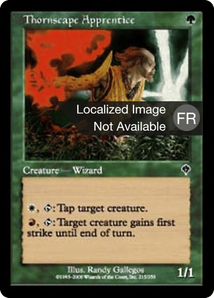 Apprenti spinosophe — Invasion — Magic: The Gathering