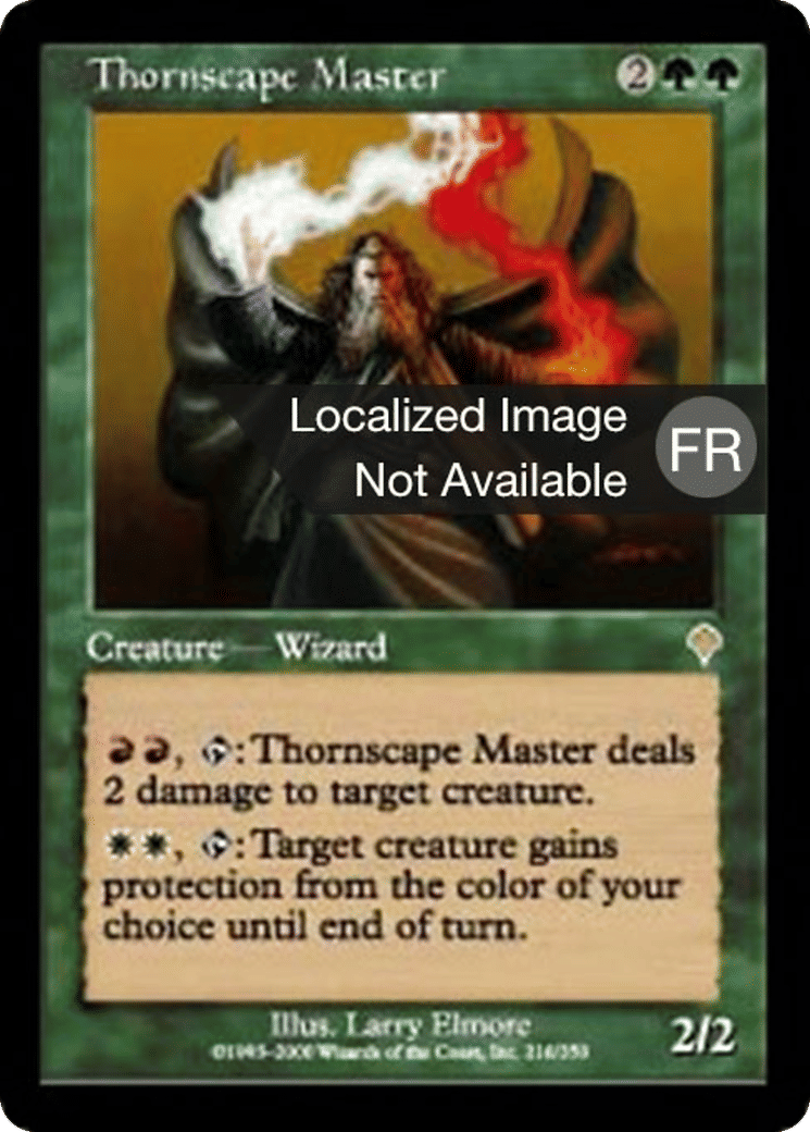 Maître spinosophe — Invasion — Magic: The Gathering