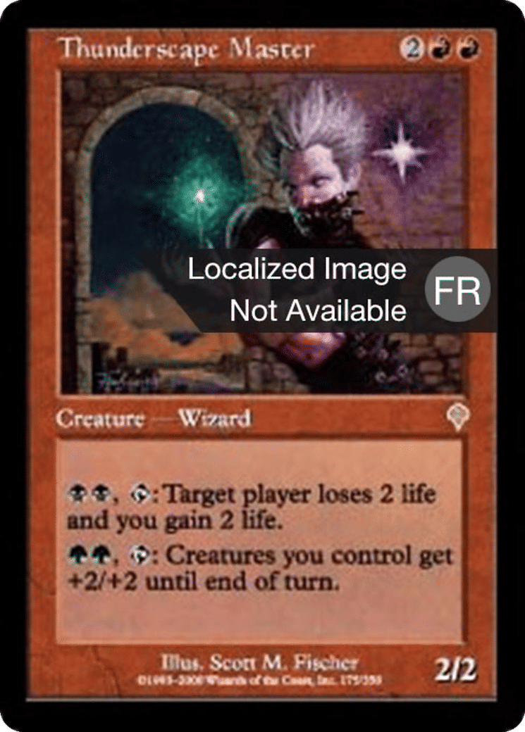 Maître tonitrosophe — Invasion — Magic: The Gathering