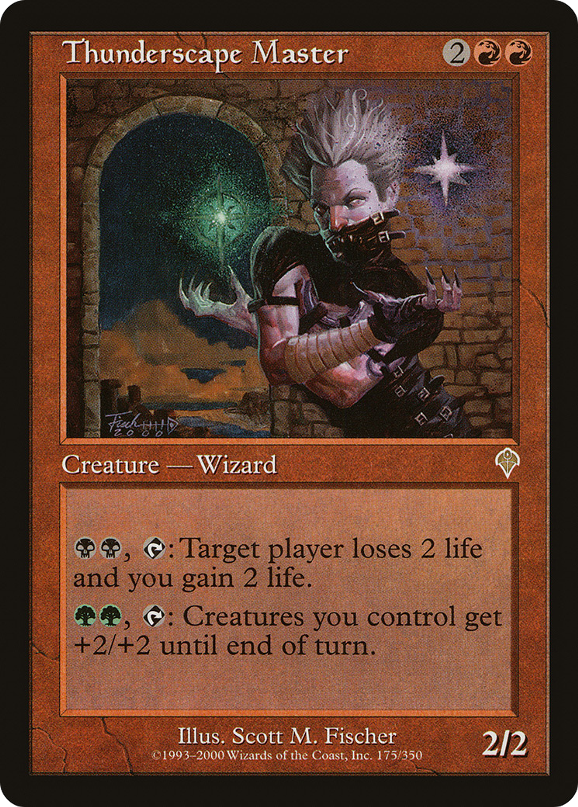 Thunderscape Master — Invasion — Magic: The Gathering