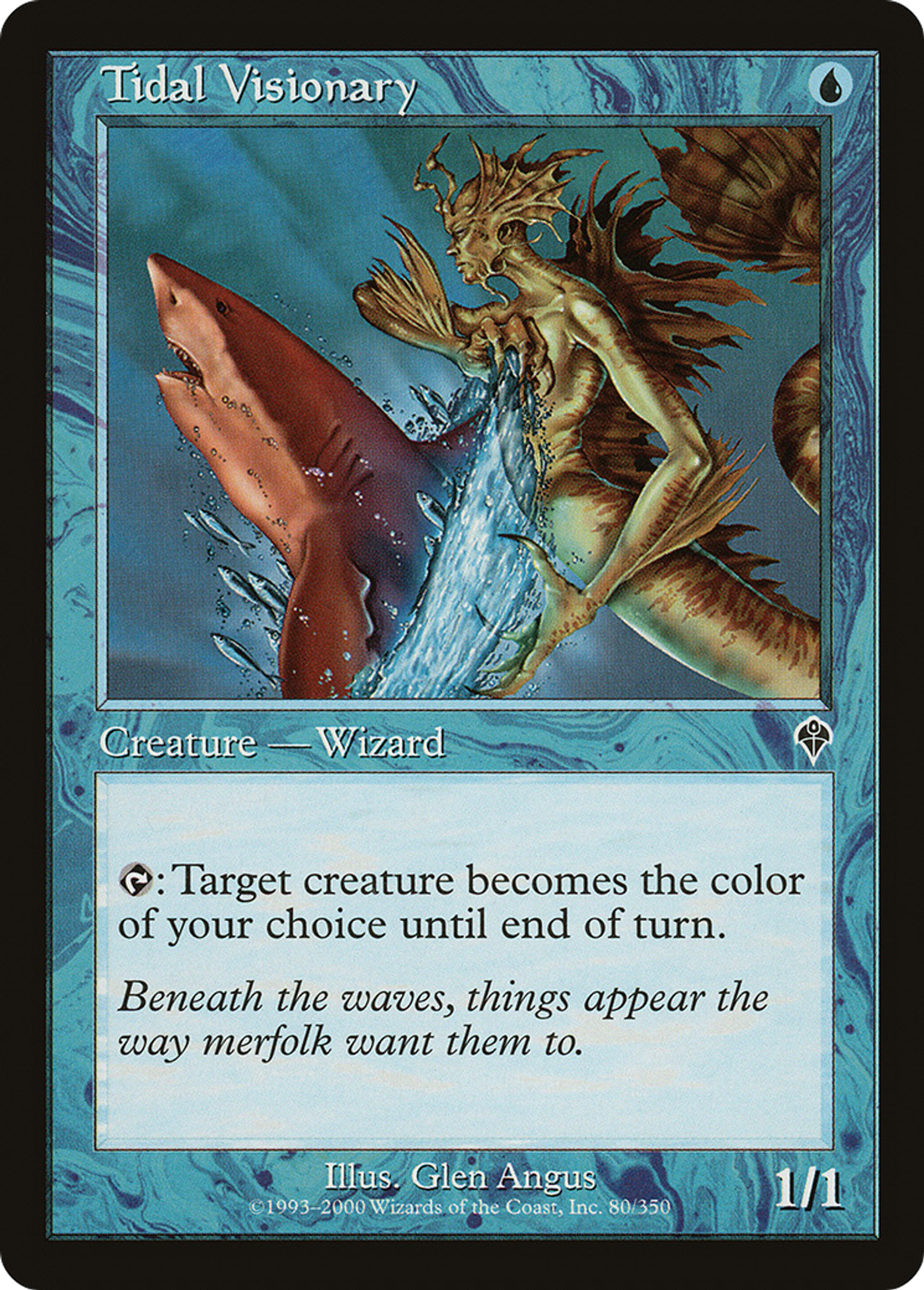 Visionnaire des marées — Invasion — Magic: The Gathering