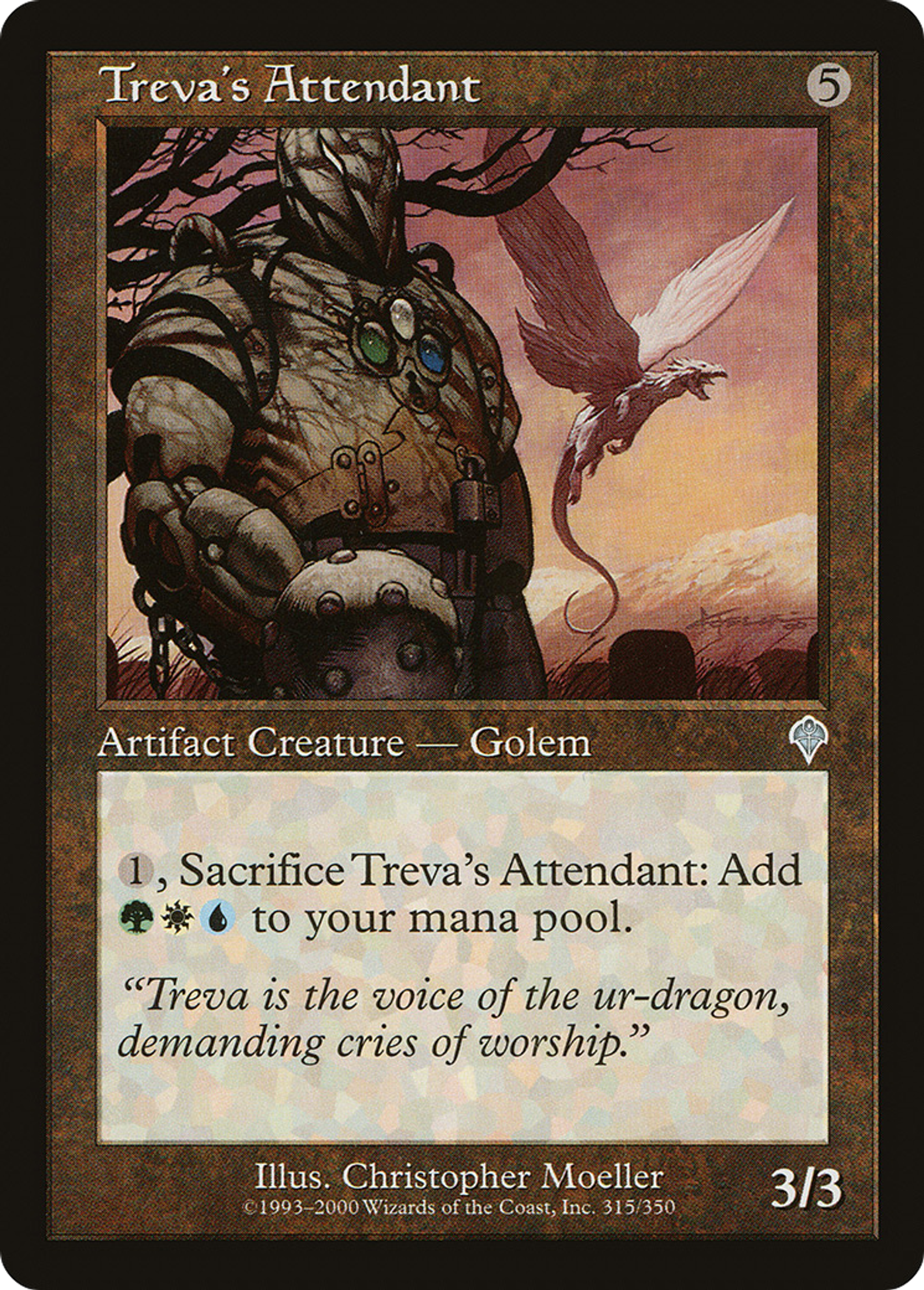 Serviteur de Treva — Invasion — Magic: The Gathering