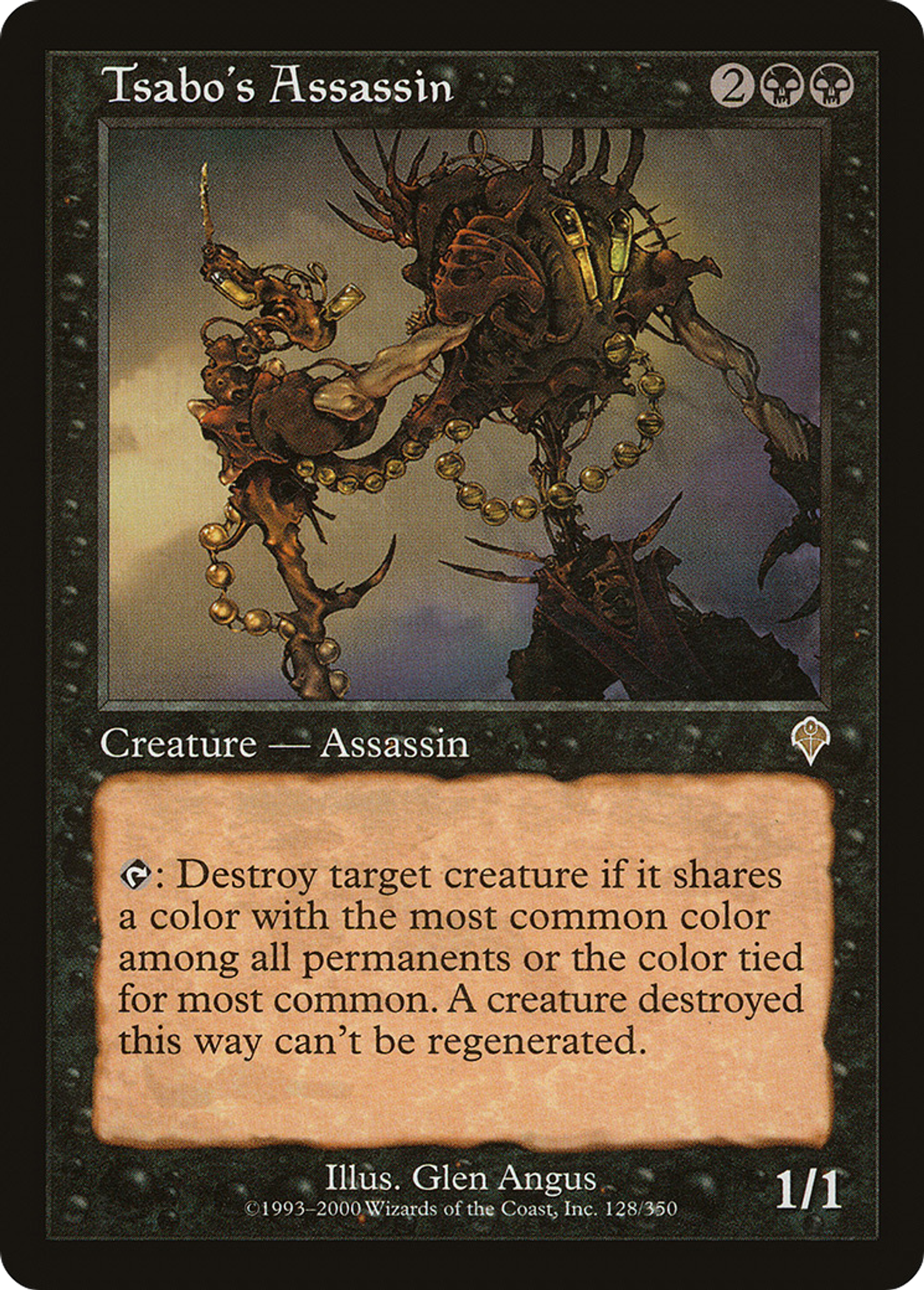 Assassin de Tsabo — Invasion — Magic: The Gathering