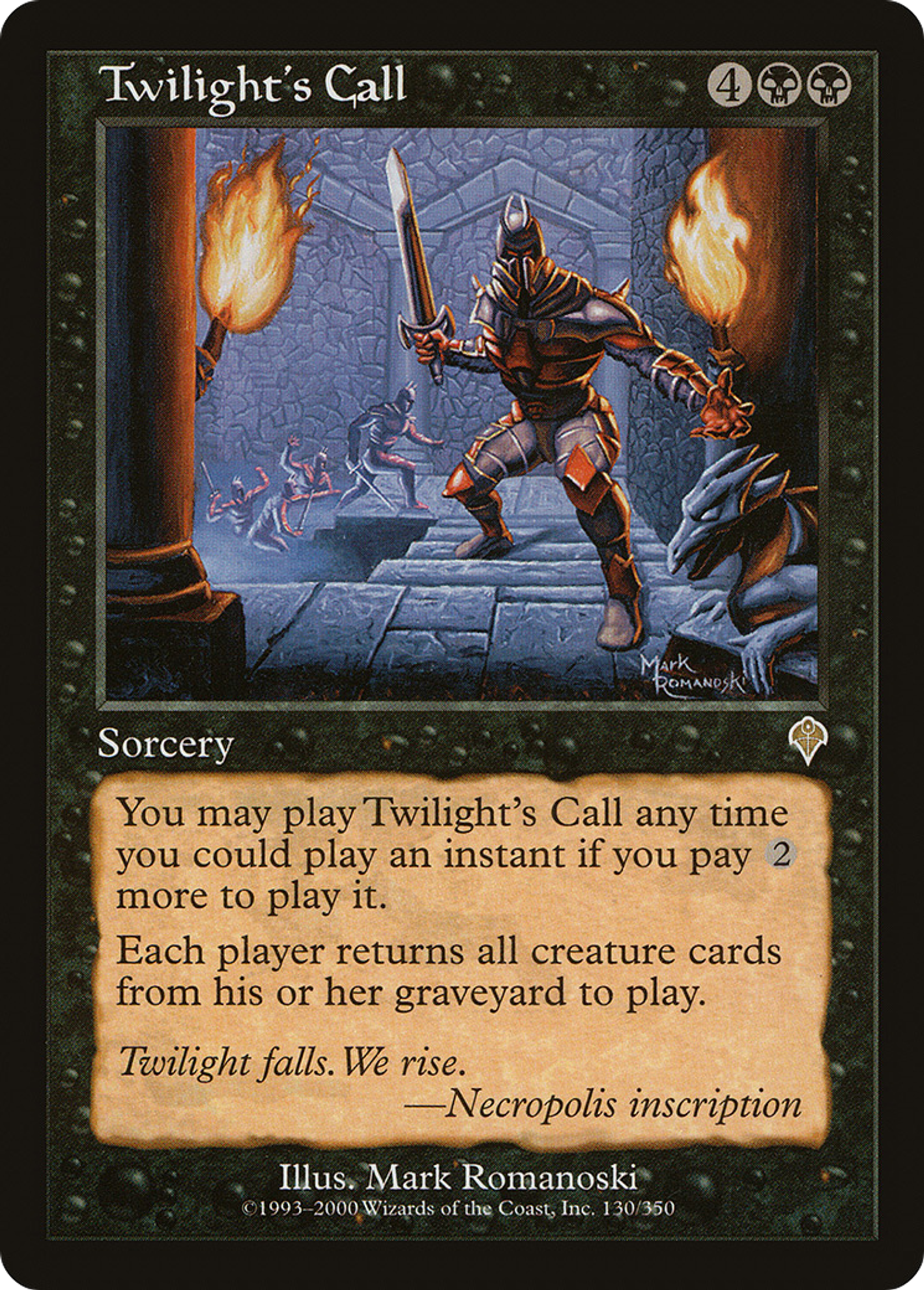Appel du point du jour — Invasion — Magic: The Gathering