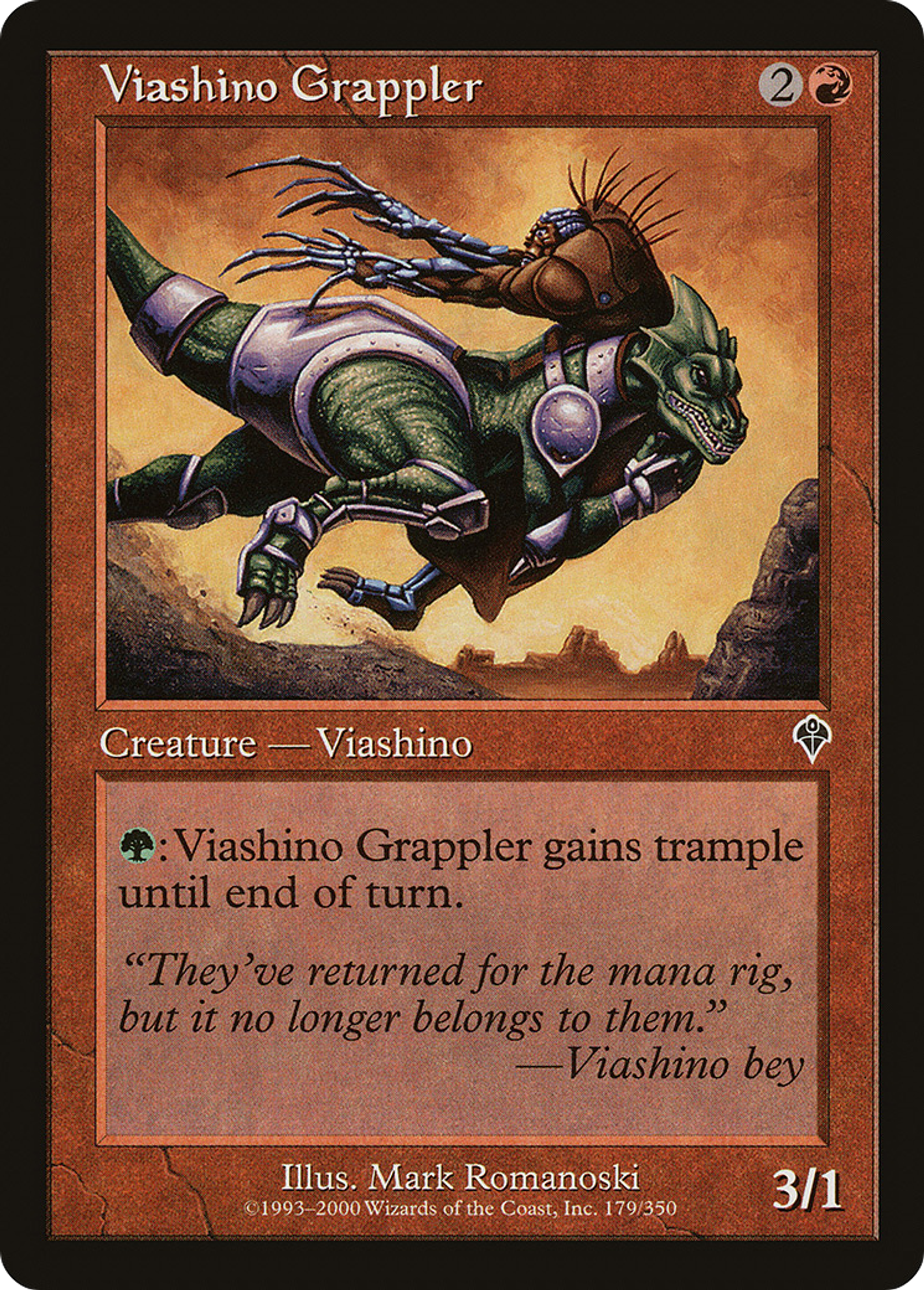 Viashino accrocheur — Invasion — Magic: The Gathering
