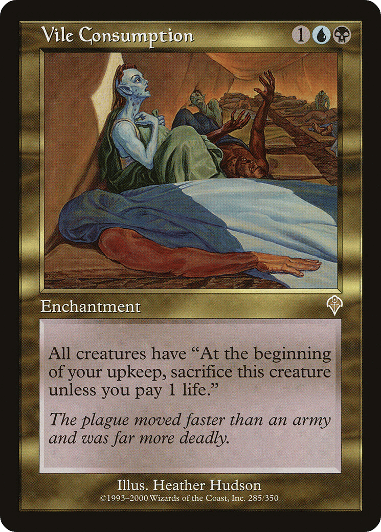 Vile Consumption — Invasion — Magic: The Gathering