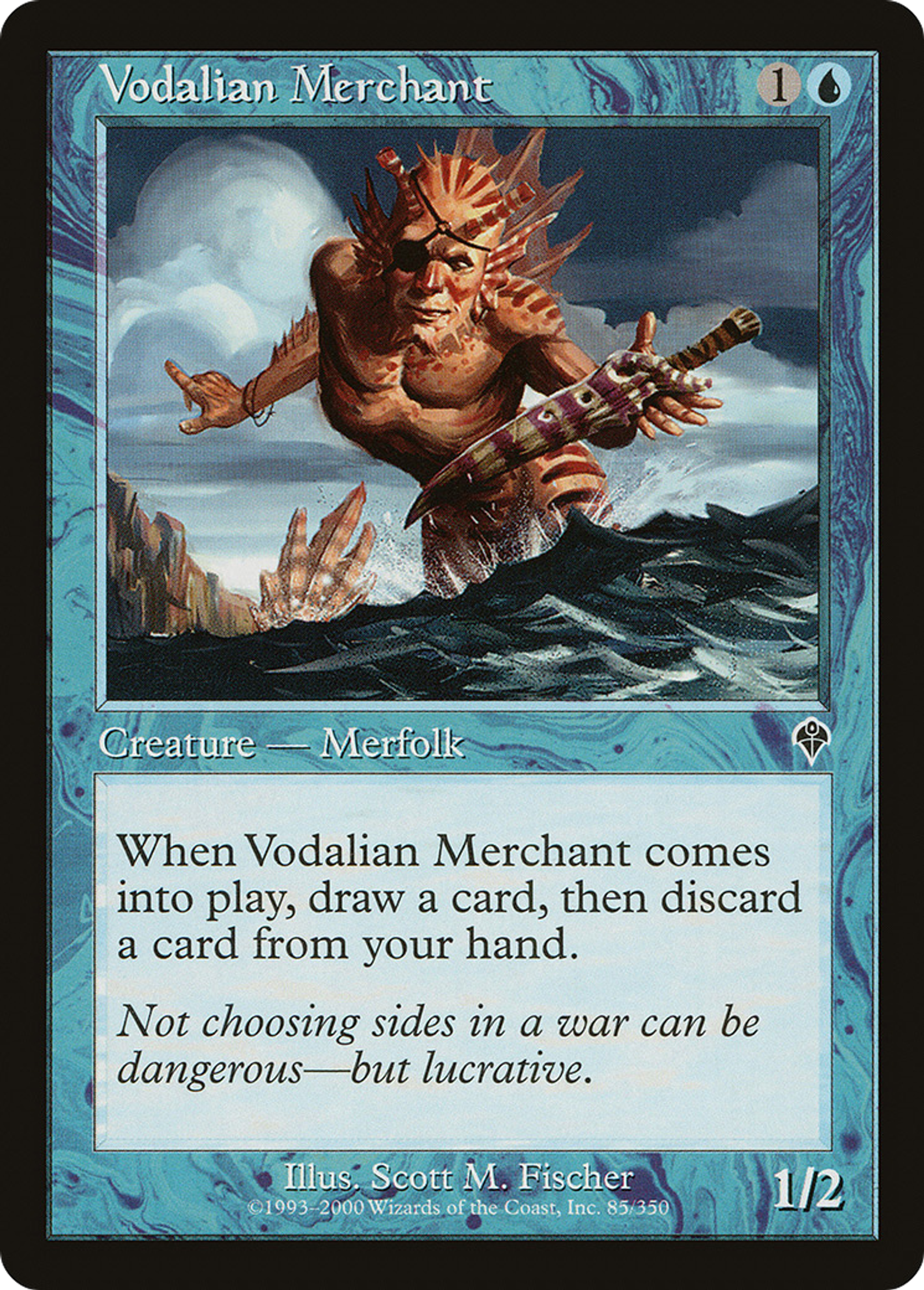 Vodalian Merchant — Invasion — Magic: The Gathering