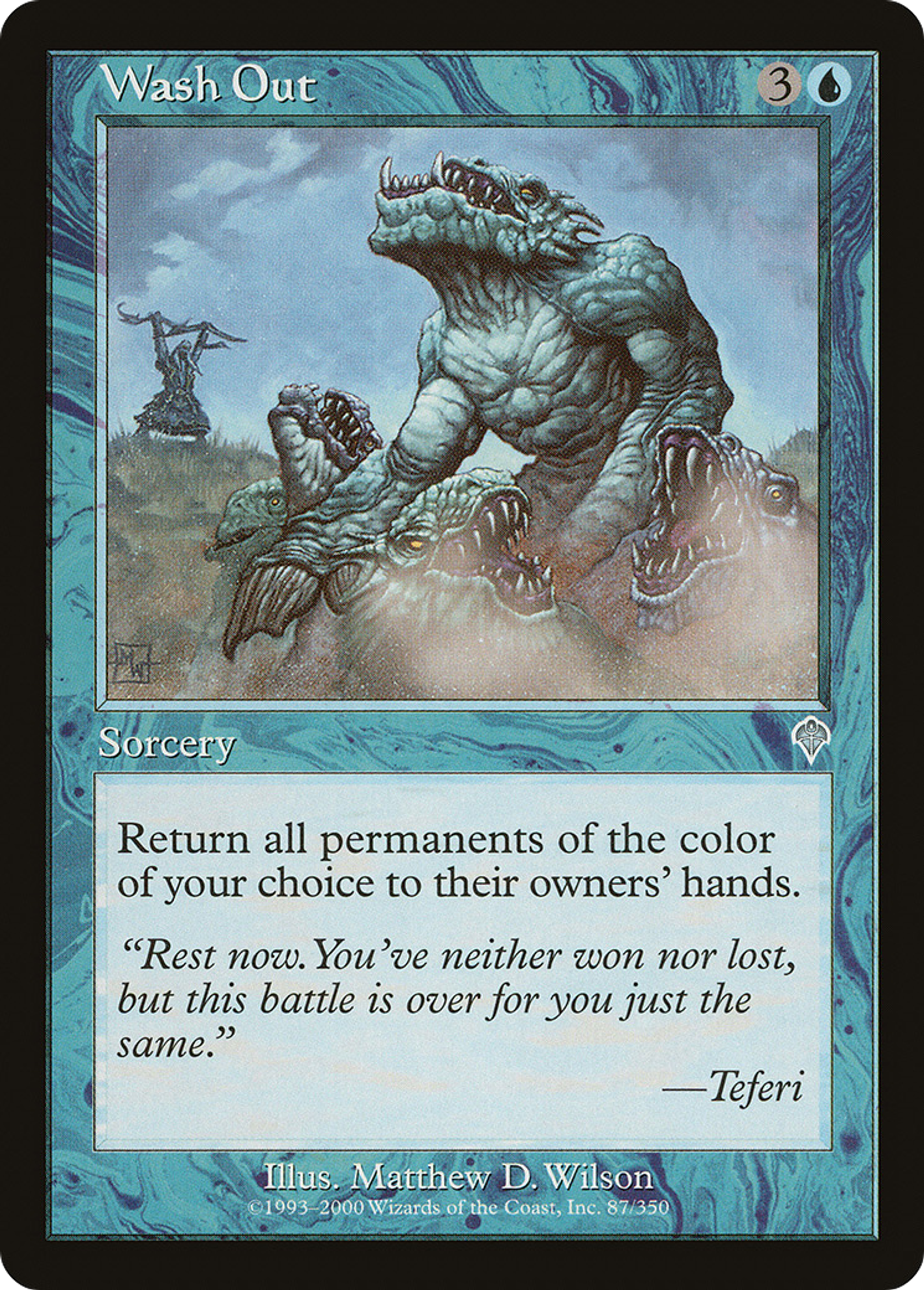Grand nettoyage — Invasion — Magic: The Gathering
