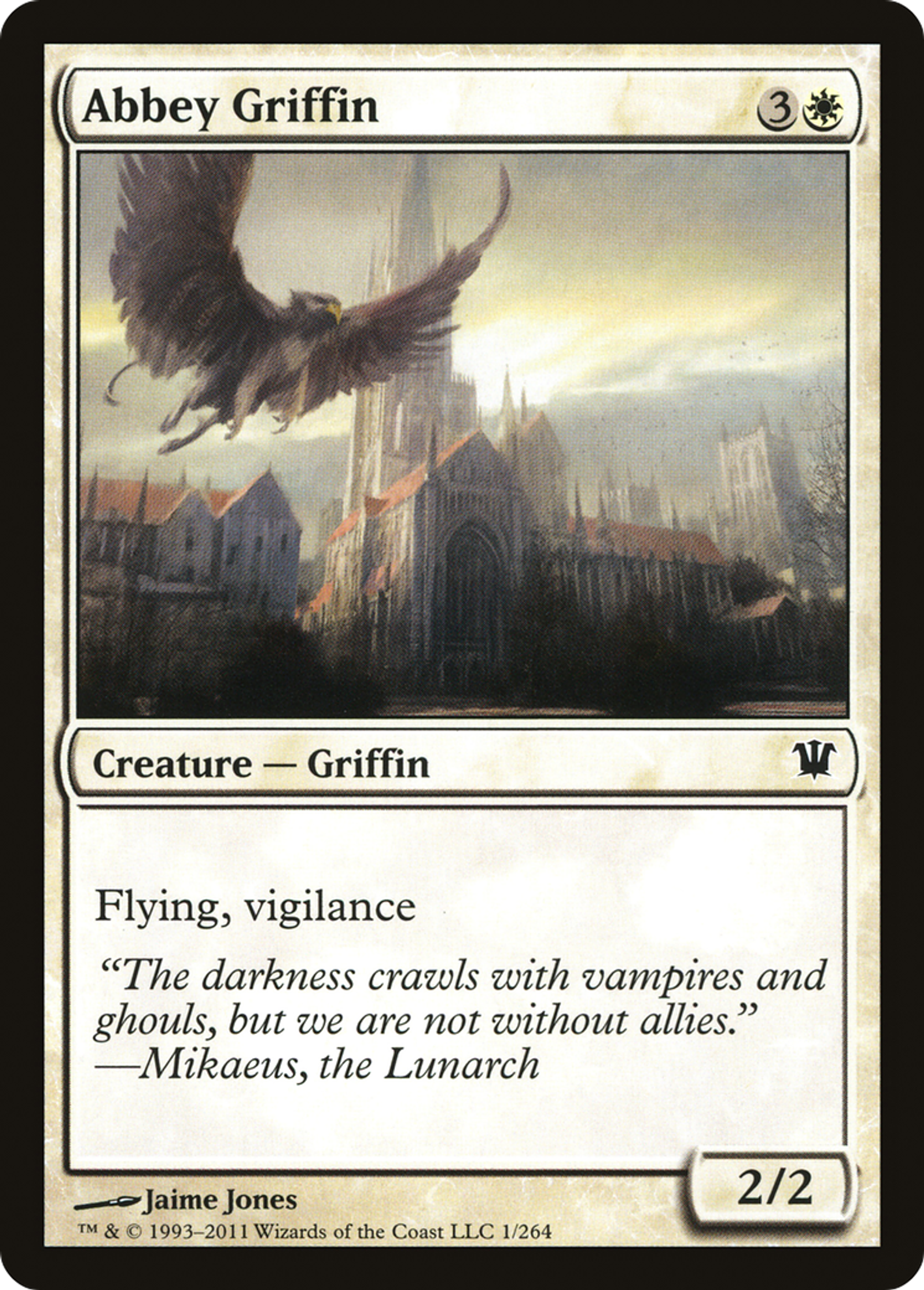Abbey Griffin — Innistrad — Magic: The Gathering