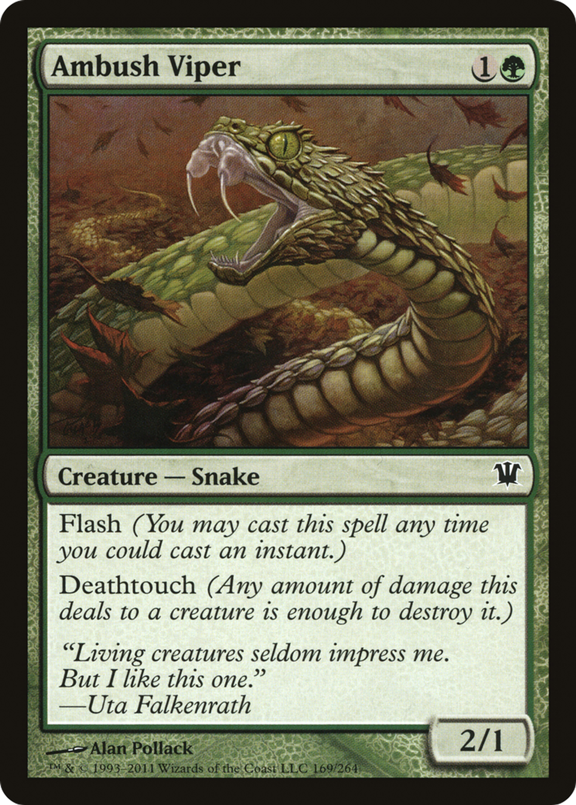 Vipère embusquée — Innistrad — Magic: The Gathering