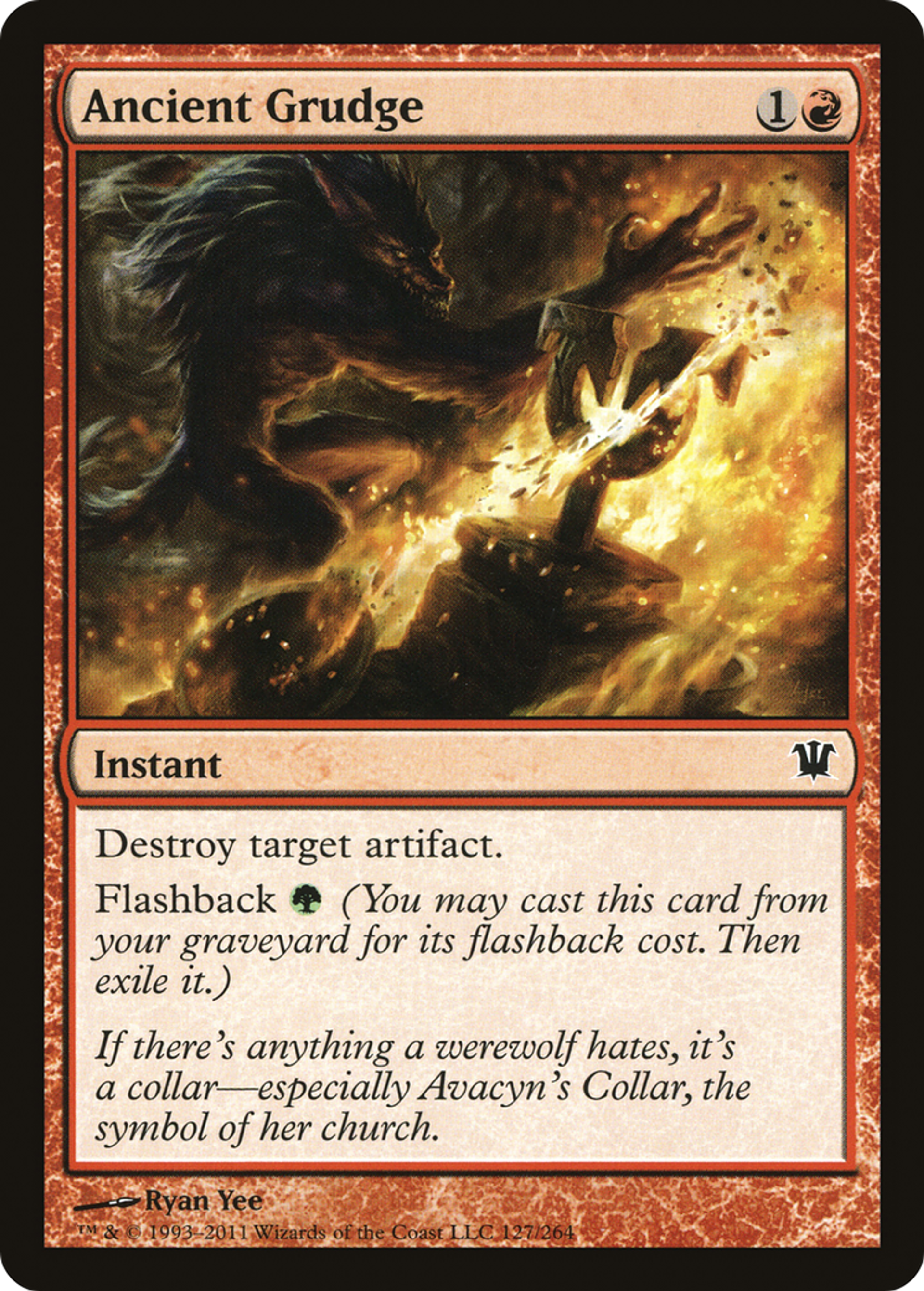 Ancienne rancœur — Innistrad — Magic: The Gathering