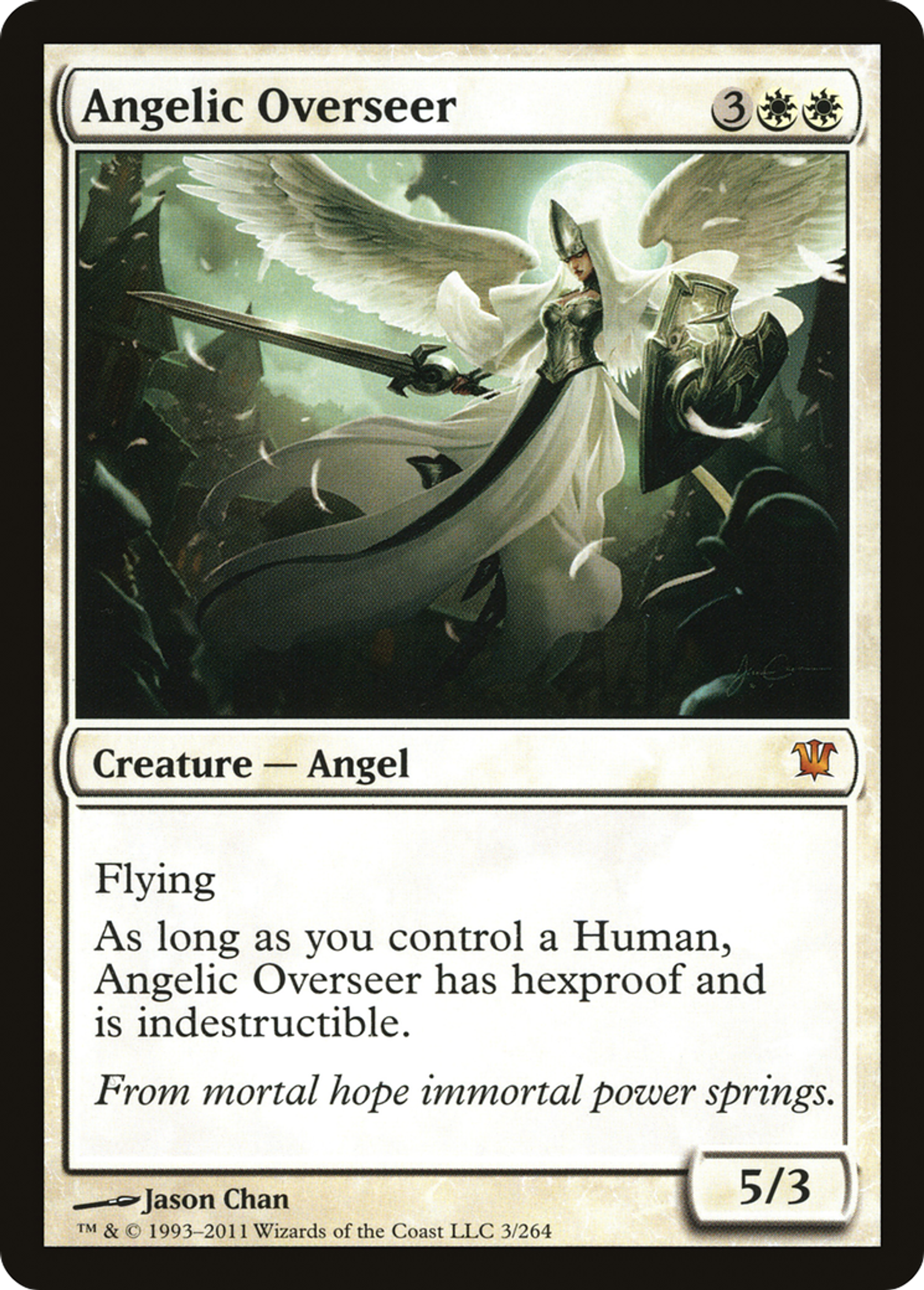 Angelic Overseer — Innistrad — Magic: The Gathering