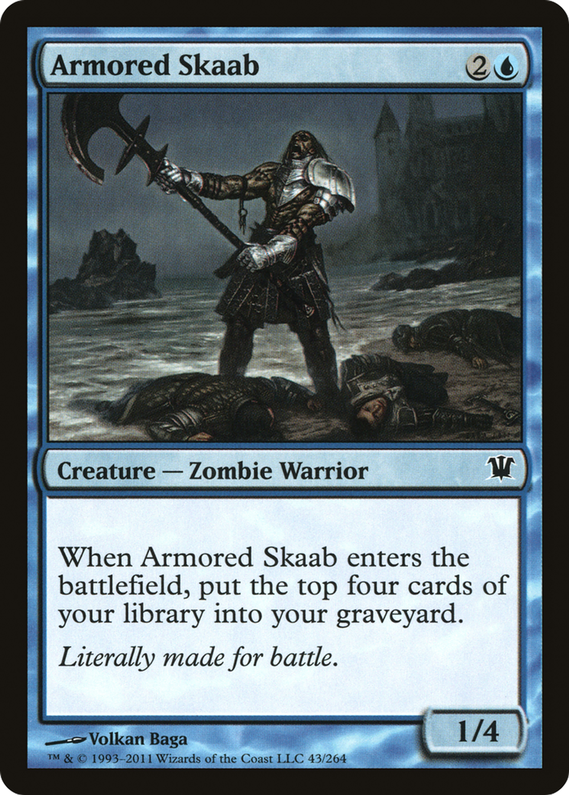 Skaab cuirassé — Innistrad — Magic: The Gathering