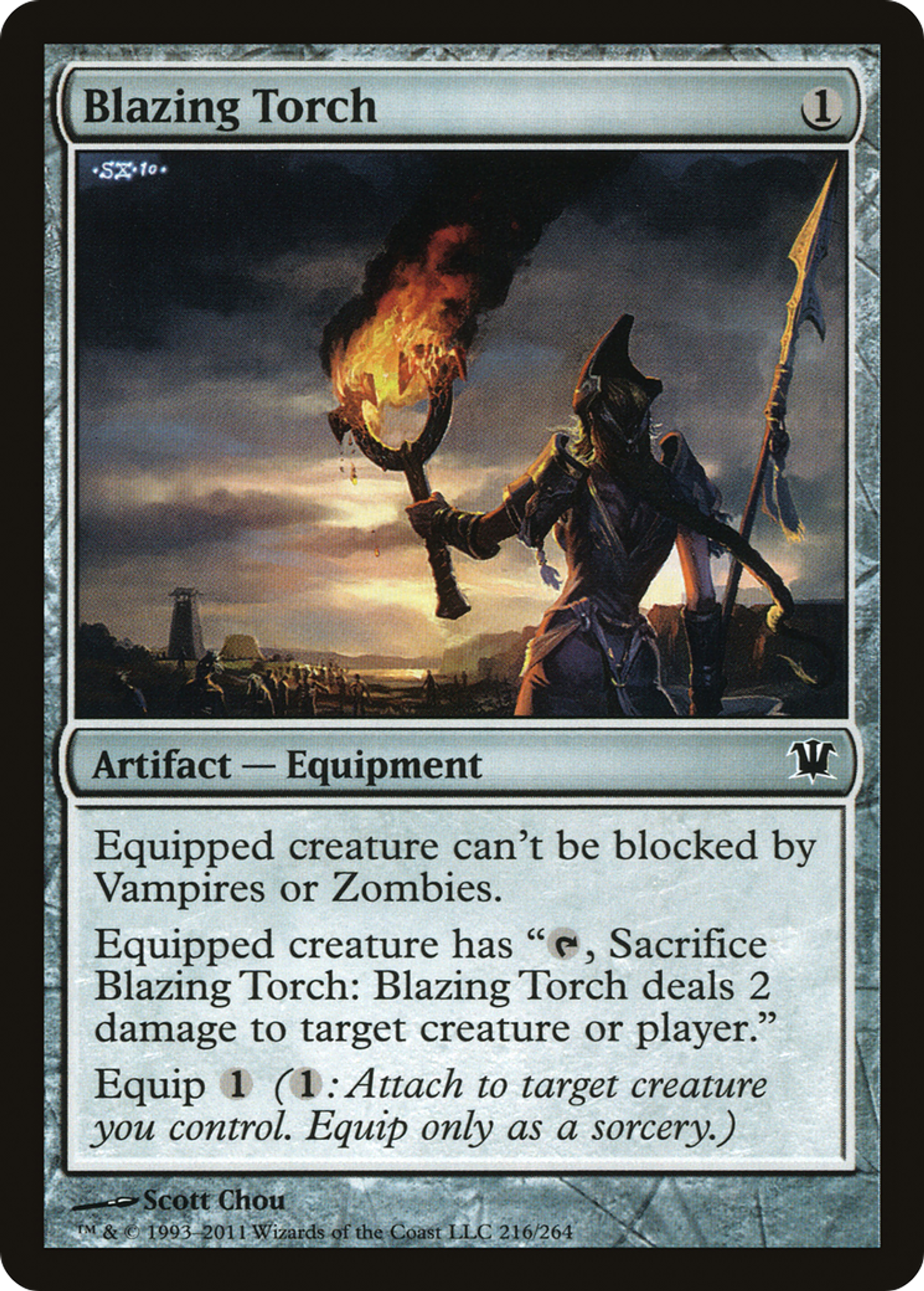 Torche brûlante — Innistrad — Magic: The Gathering