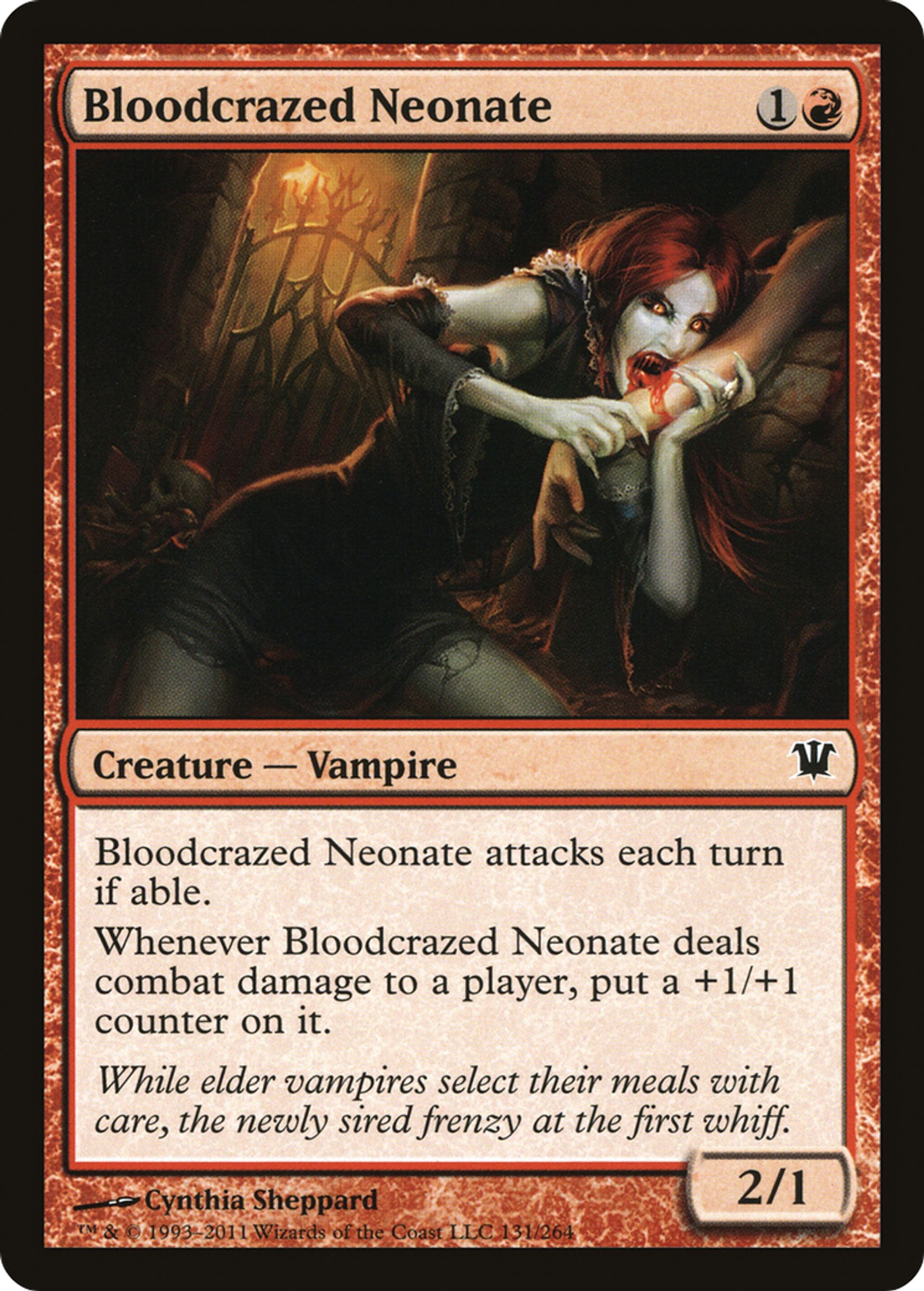 Nouveau-né sanguinaire — Innistrad — Magic: The Gathering
