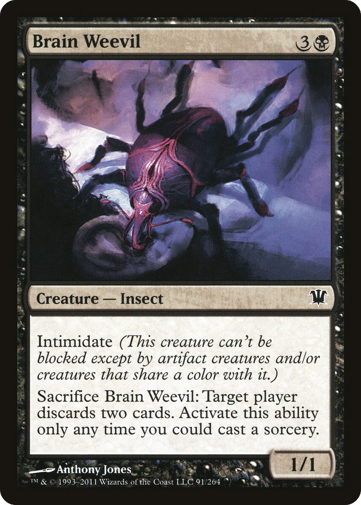 Brain Weevil — Innistrad — Magic: The Gathering