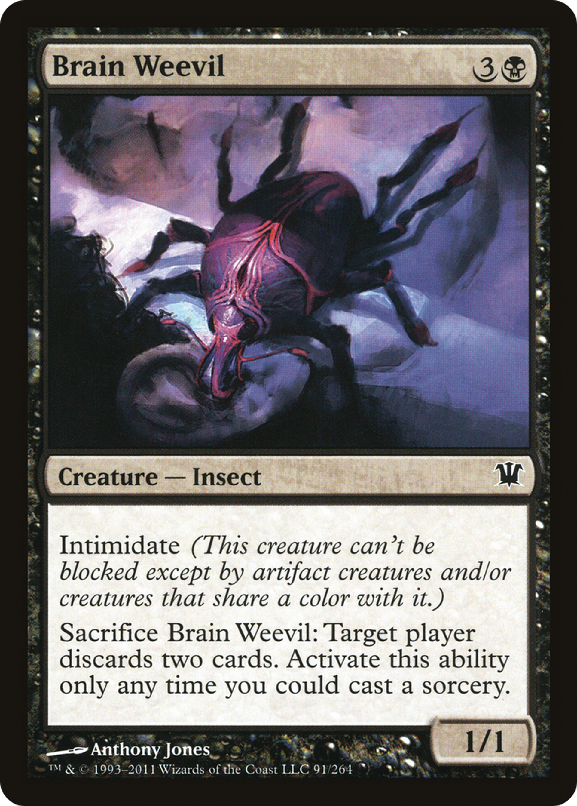 Charançon de cervelle — Innistrad — Magic: The Gathering