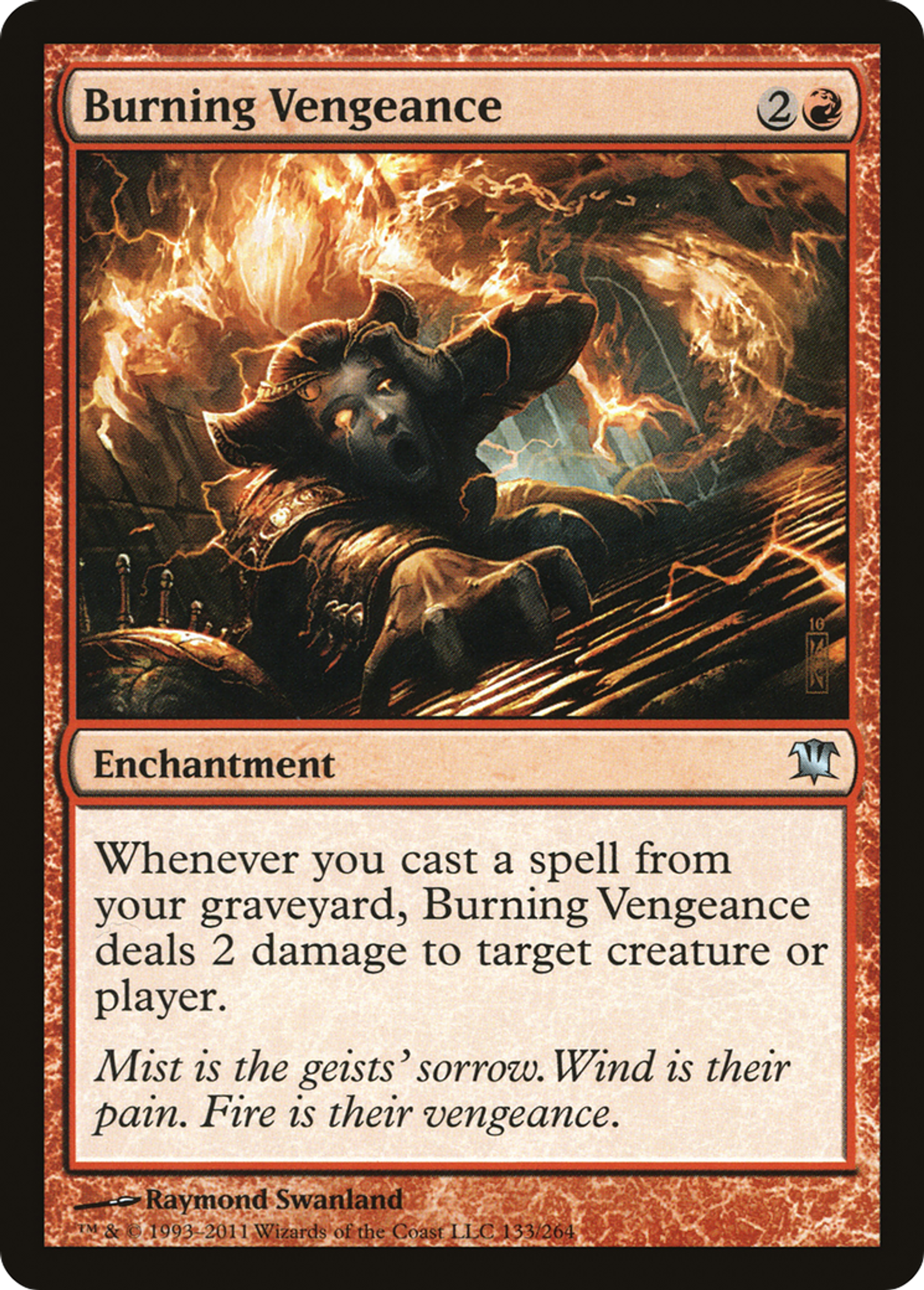Burning Vengeance — Innistrad — Magic: The Gathering