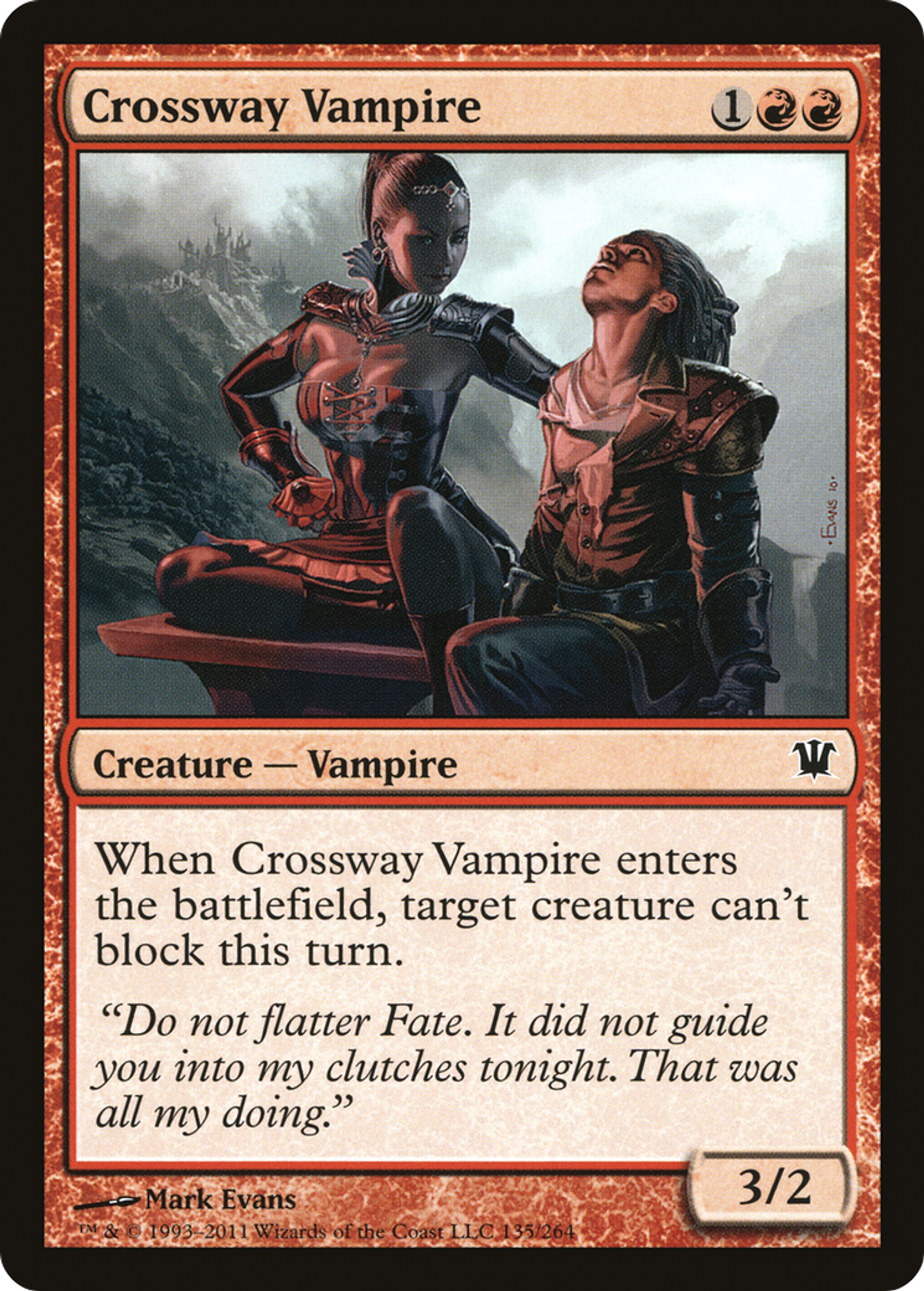 Vampire de la croisée — Innistrad — Magic: The Gathering