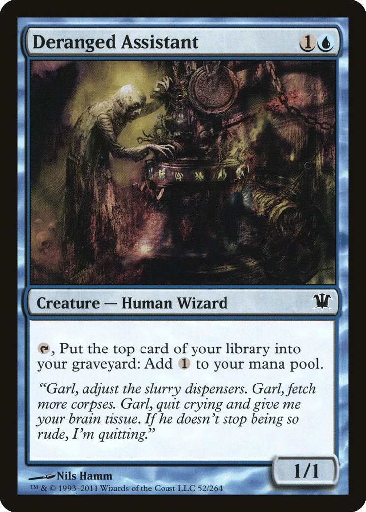 Deranged Assistant — Innistrad — Magic: The Gathering