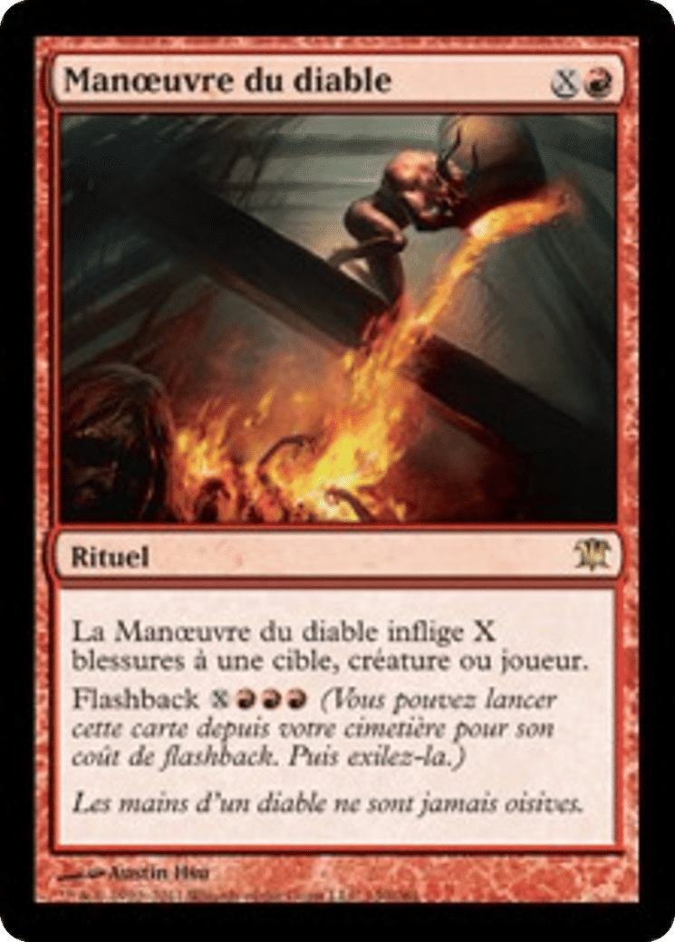 Manœuvre du diable — Innistrad — Magic: The Gathering