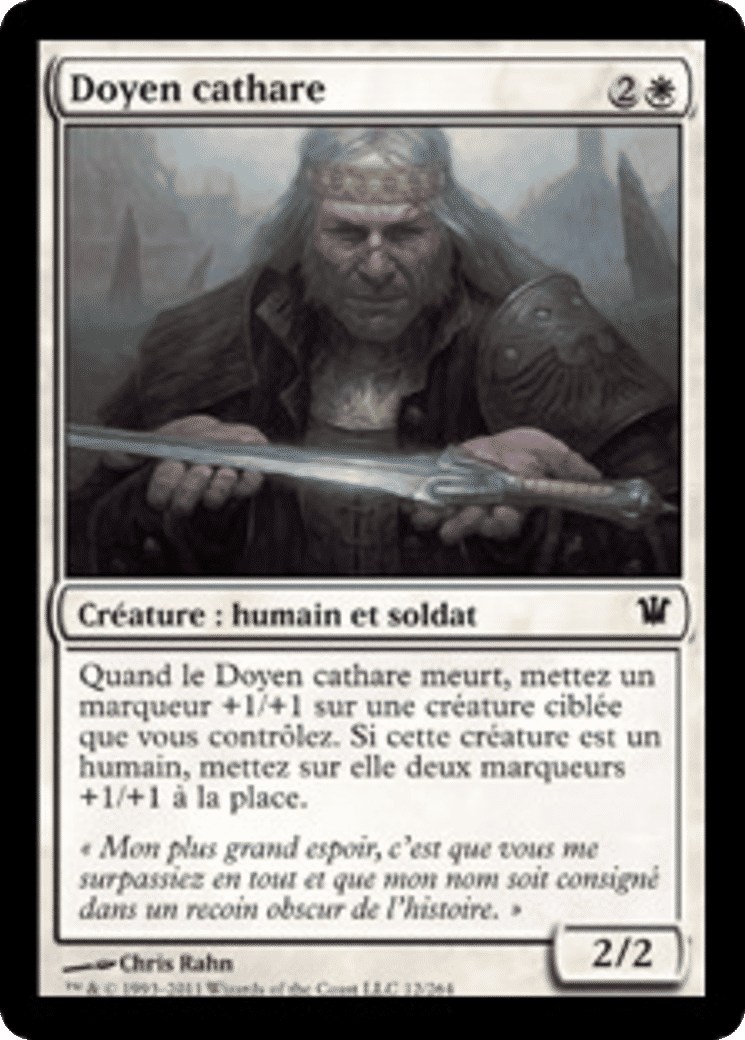Doyen cathare — Innistrad — Magic: The Gathering