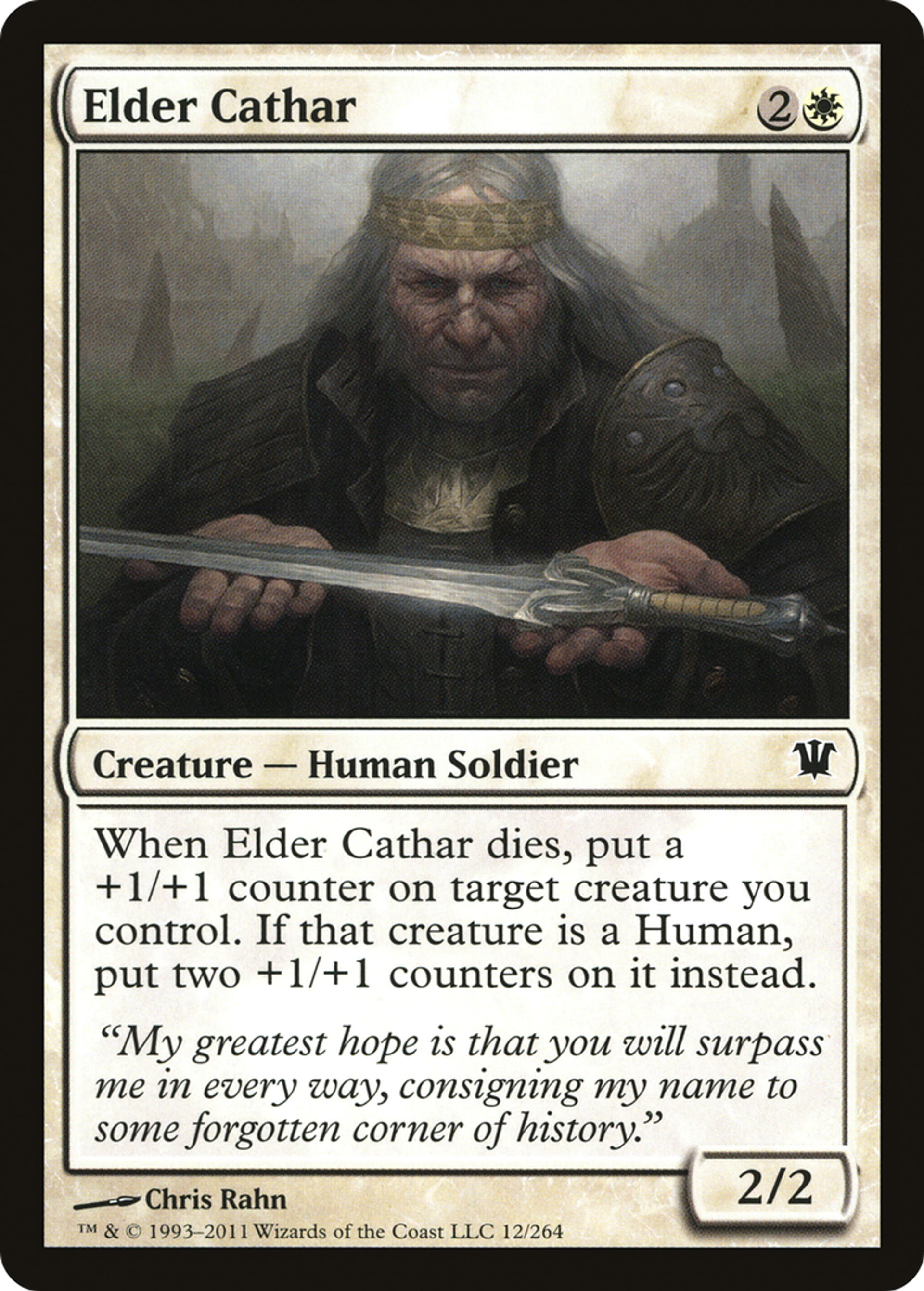 Elder Cathar — Innistrad — Magic: The Gathering