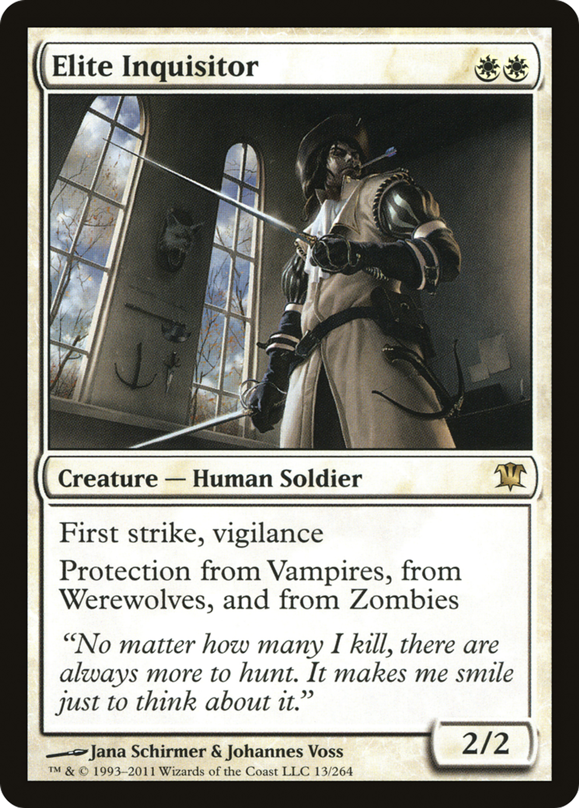 Inquisiteur d'élite — Innistrad — Magic: The Gathering