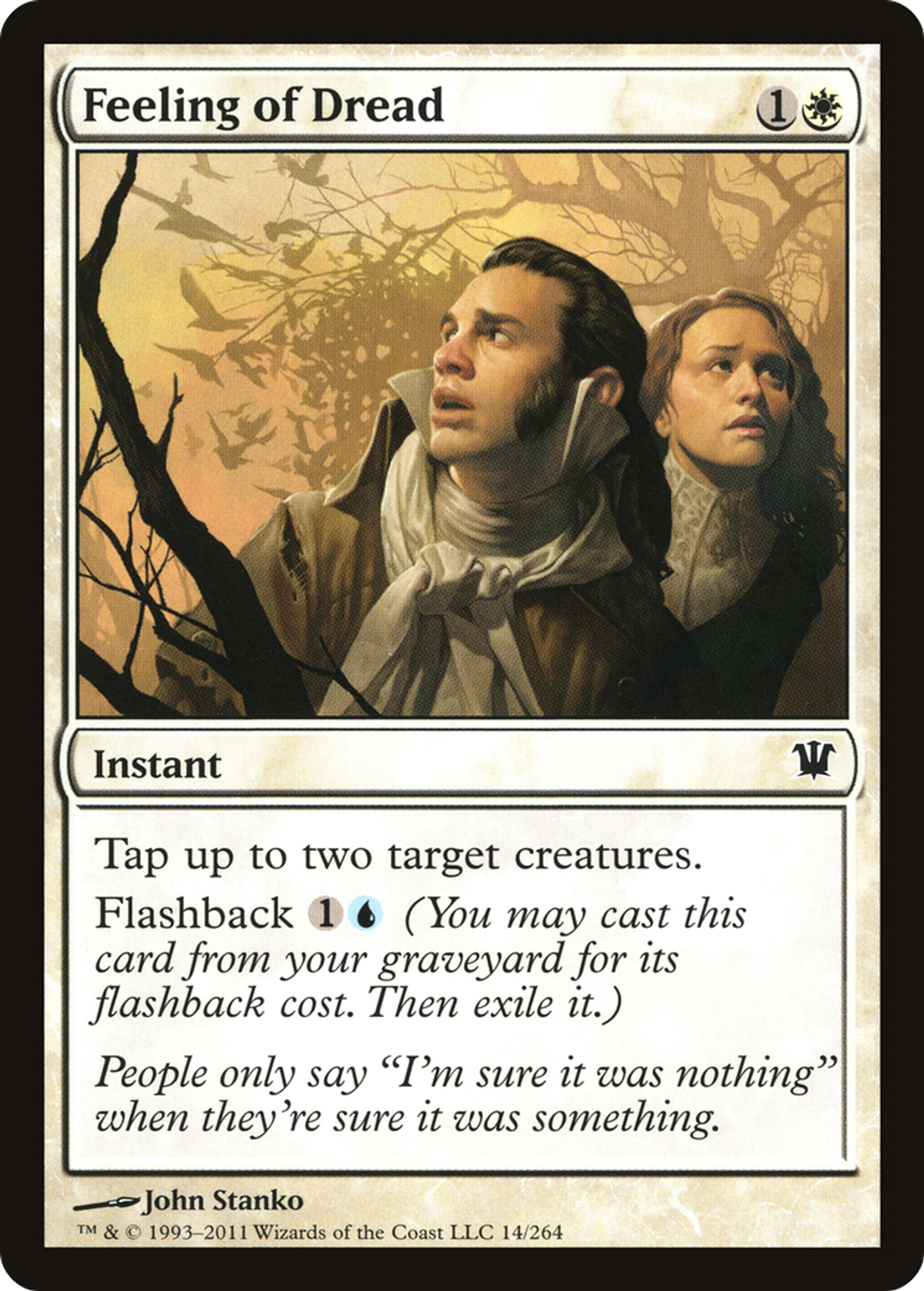 Feeling of Dread — Innistrad — Magic: The Gathering