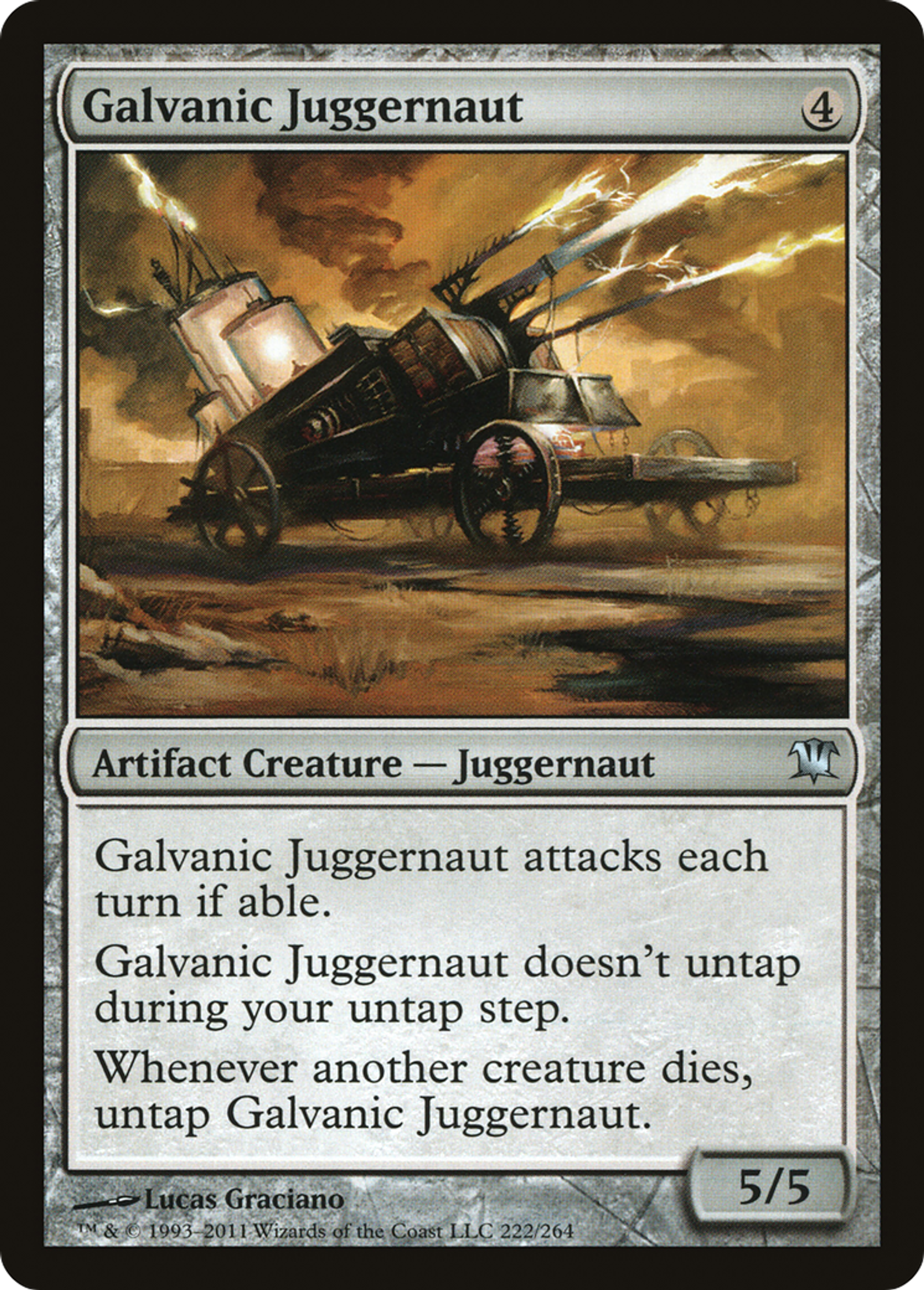 Djaggernaut zingant — Innistrad — Magic: The Gathering