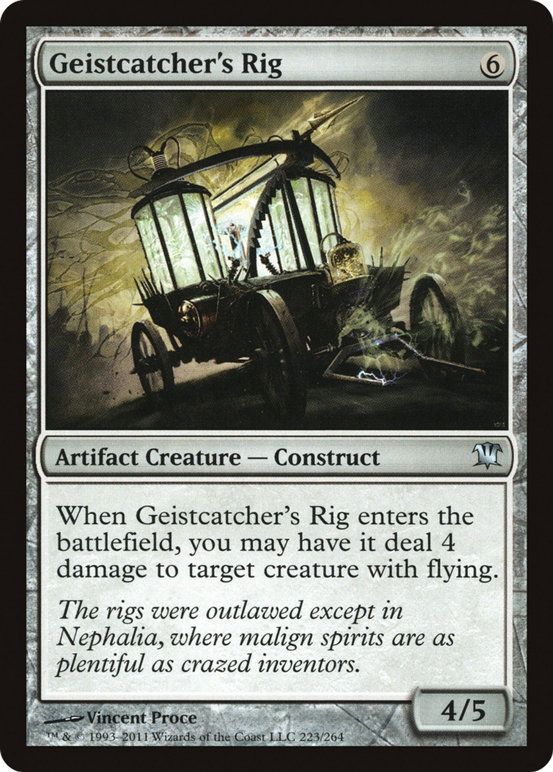 Moissonneuse de chasse-geist — Innistrad — Magic: The Gathering