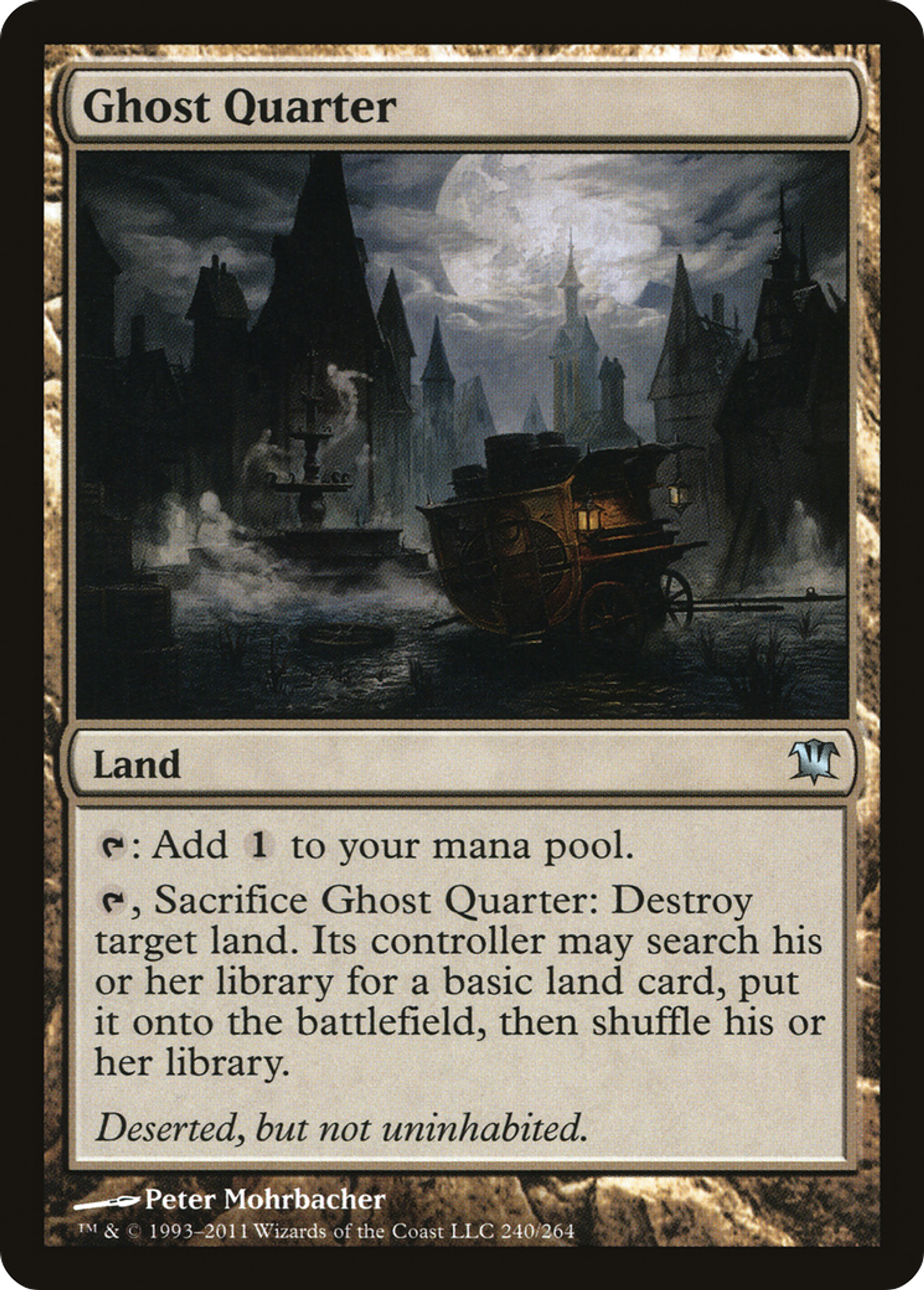 Ghost Quarter — Innistrad — Magic: The Gathering