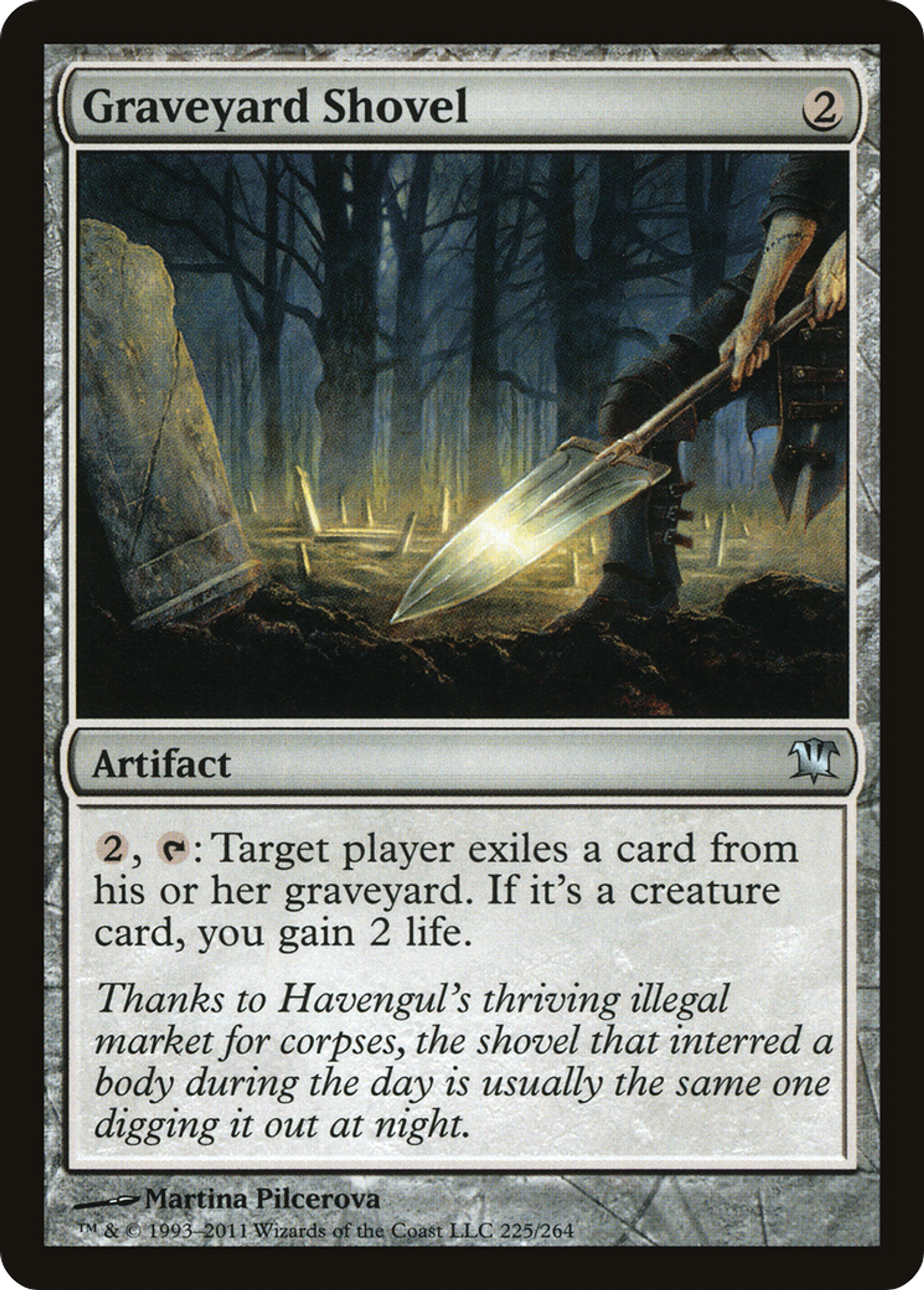 Pelle de cimetière — Innistrad — Magic: The Gathering