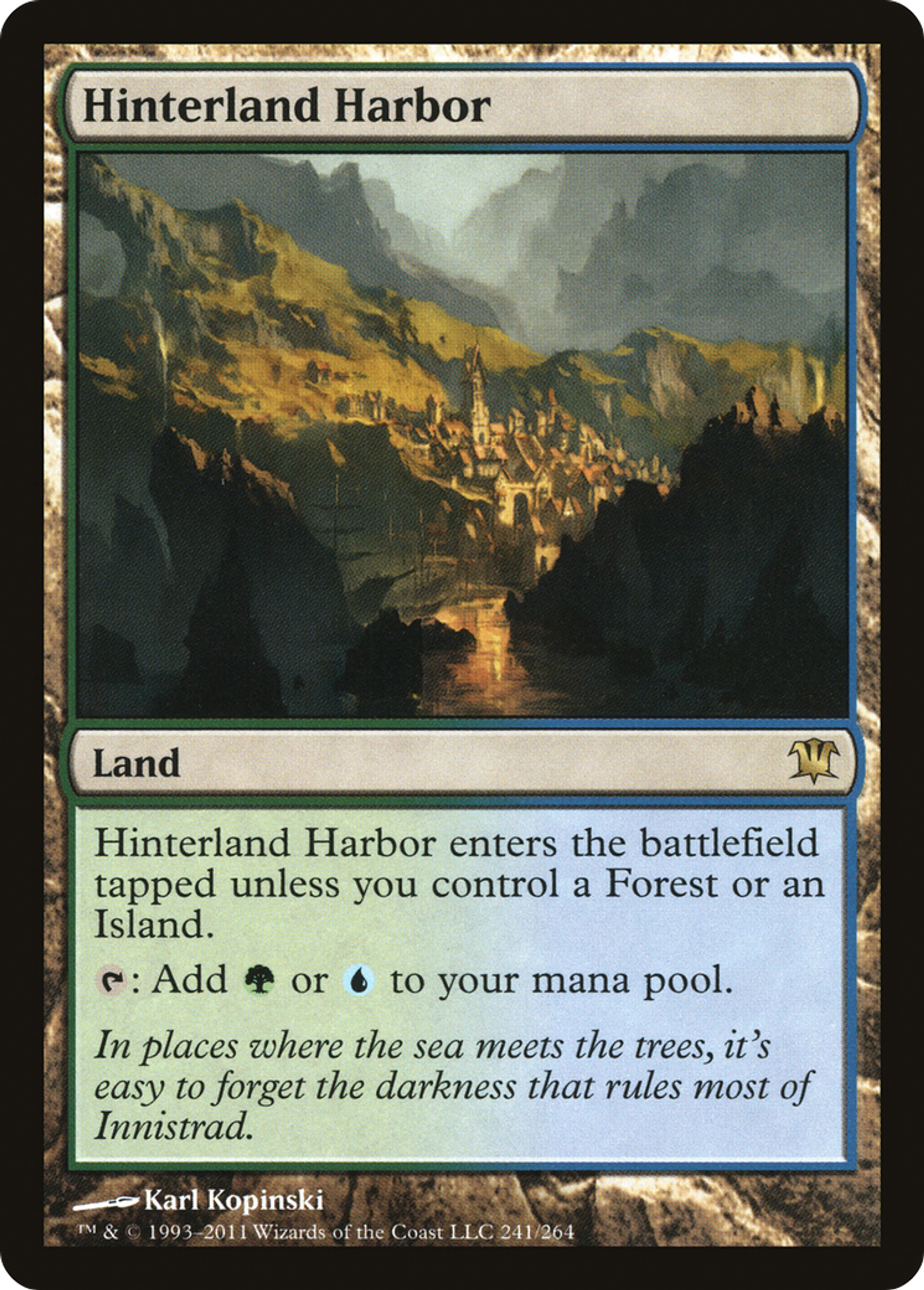 Port de l'arrière-pays — Innistrad — Magic: The Gathering