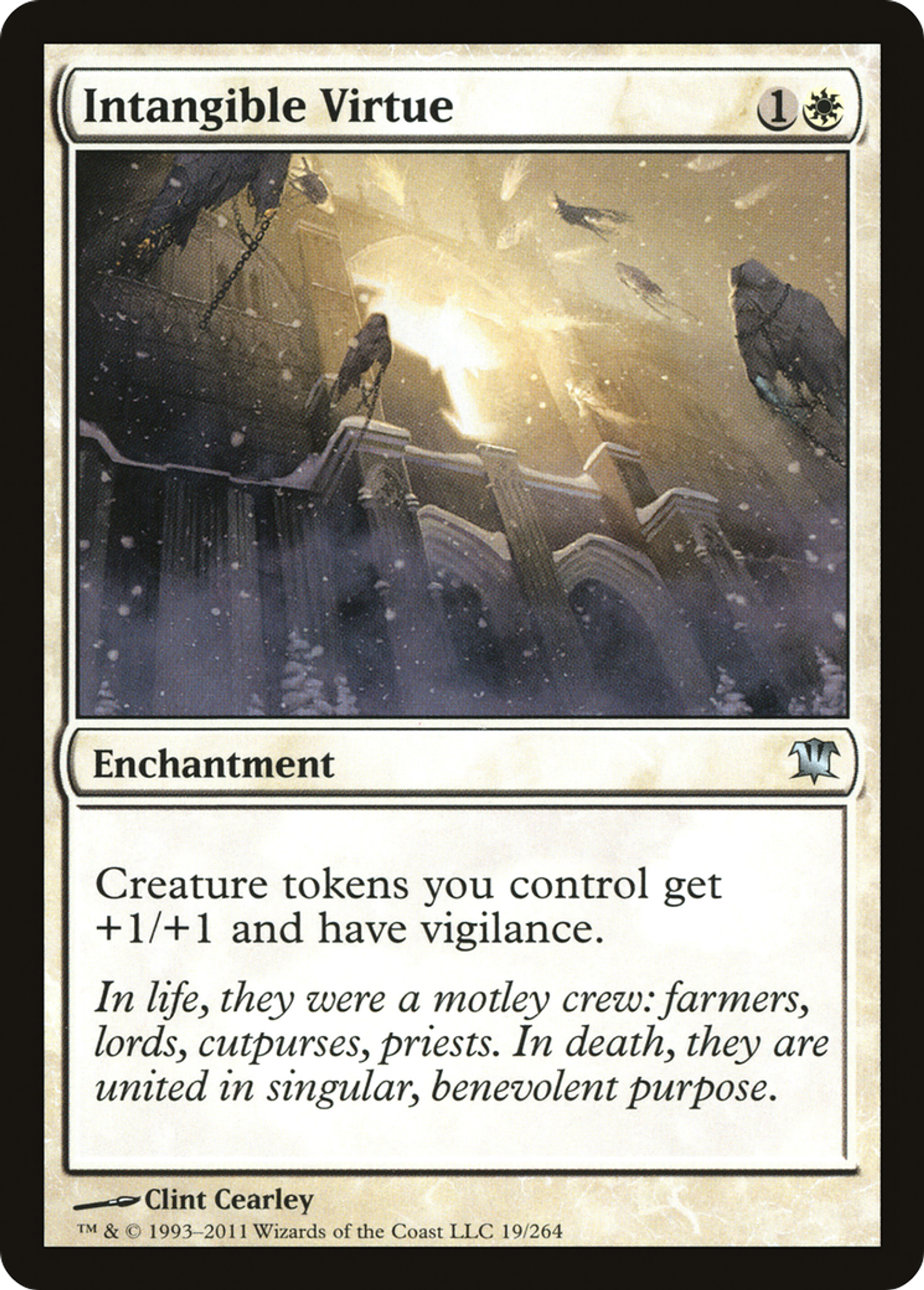 Intangible Virtue — Innistrad — Magic: The Gathering
