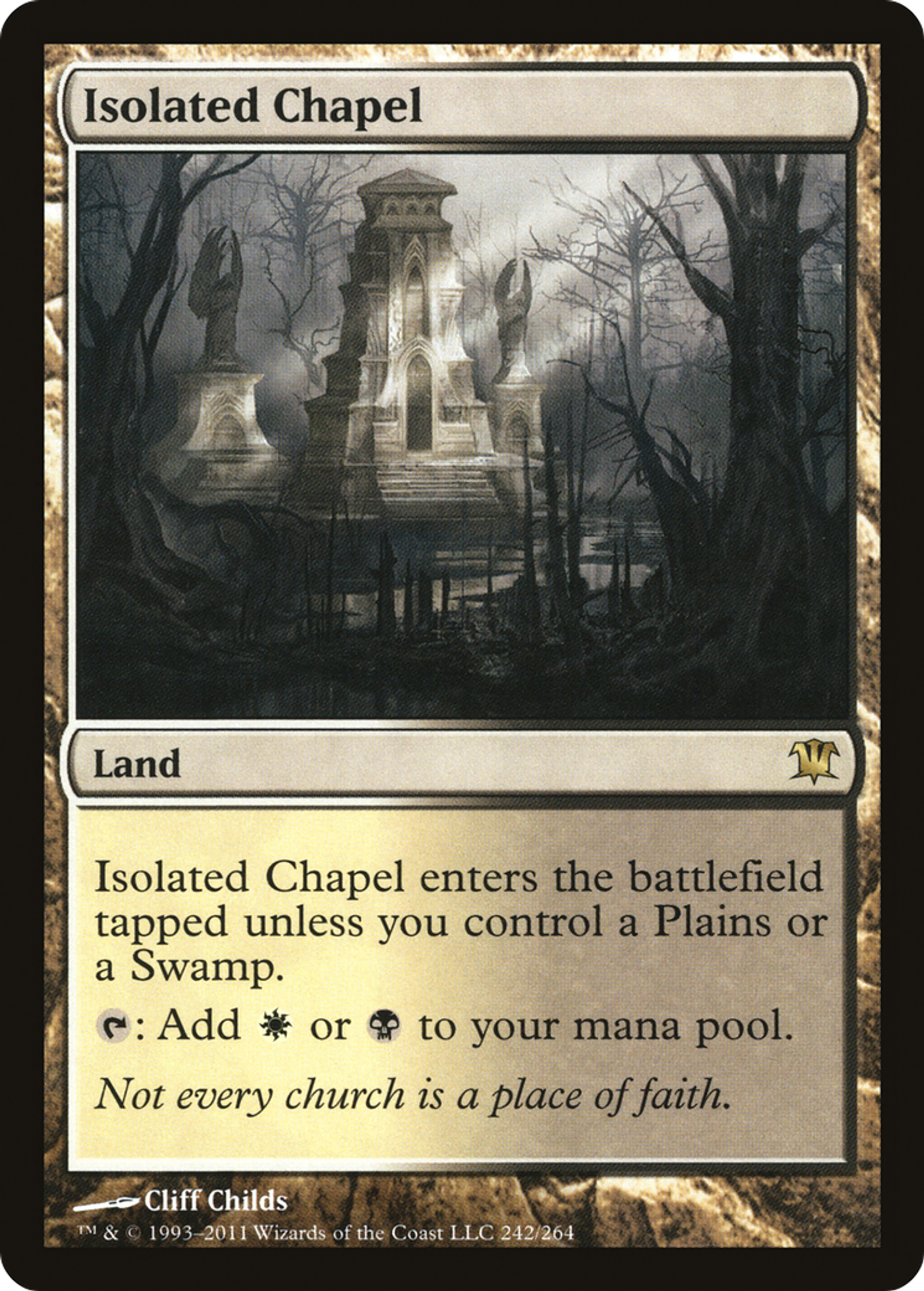 Chapelle isolée — Innistrad — Magic: The Gathering