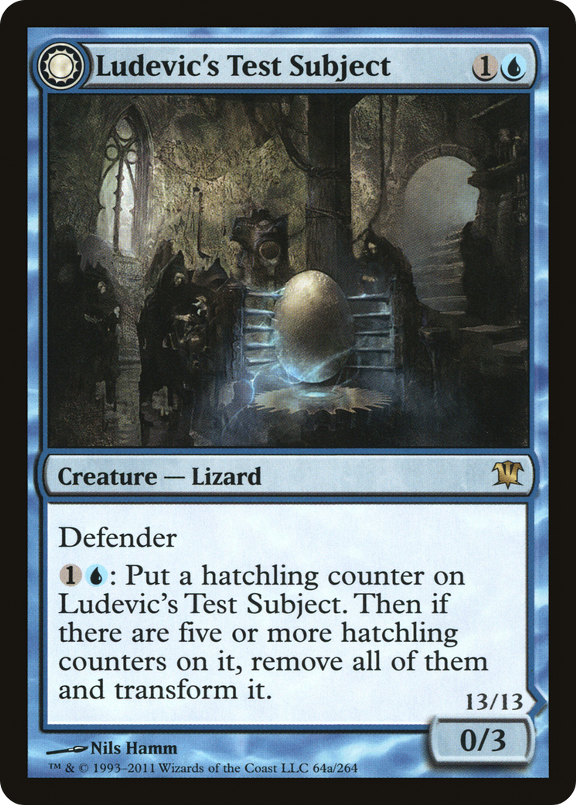 Ludevic's Test Subject // Ludevic's Abomination — Innistrad — Magic: The Gathering