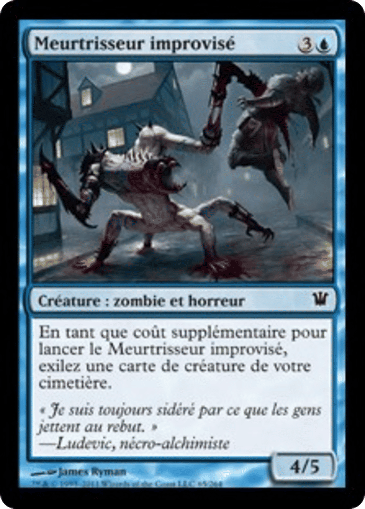 Meurtrisseur improvisé — Innistrad — Magic: The Gathering