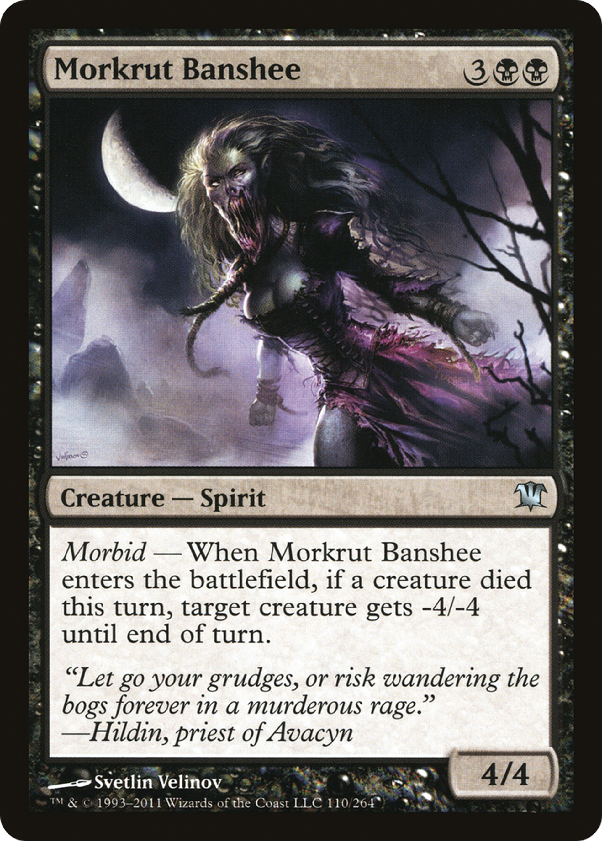 Banshee de Morkrut — Innistrad — Magic: The Gathering
